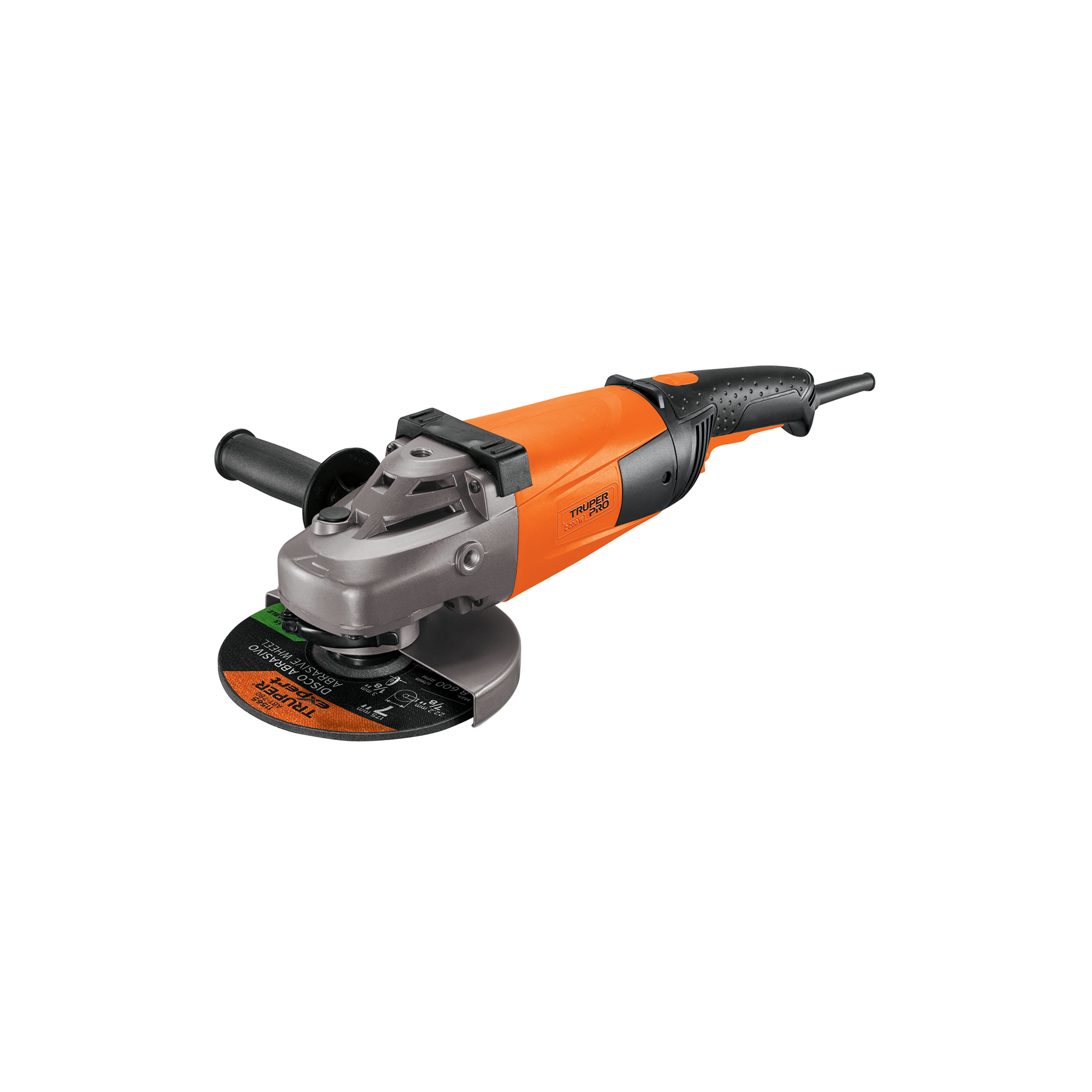 ESMERILADORA ANGULAR 7' 2200 W, PROFESIONAL, TRUPER