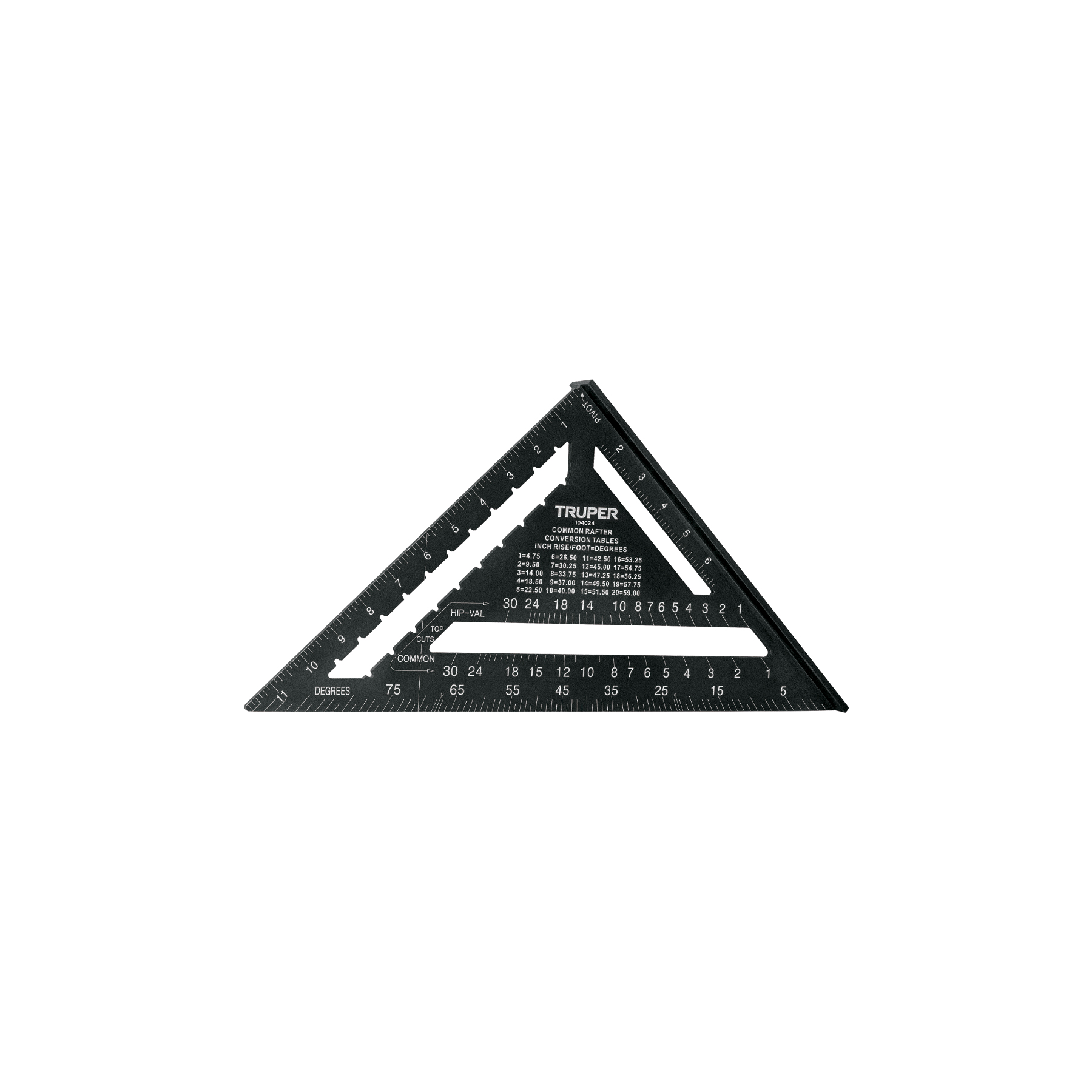 "ESCUADRA 12"" DE ALUMINIO COLOR NEGRO, PARA MUROS DE YESO"