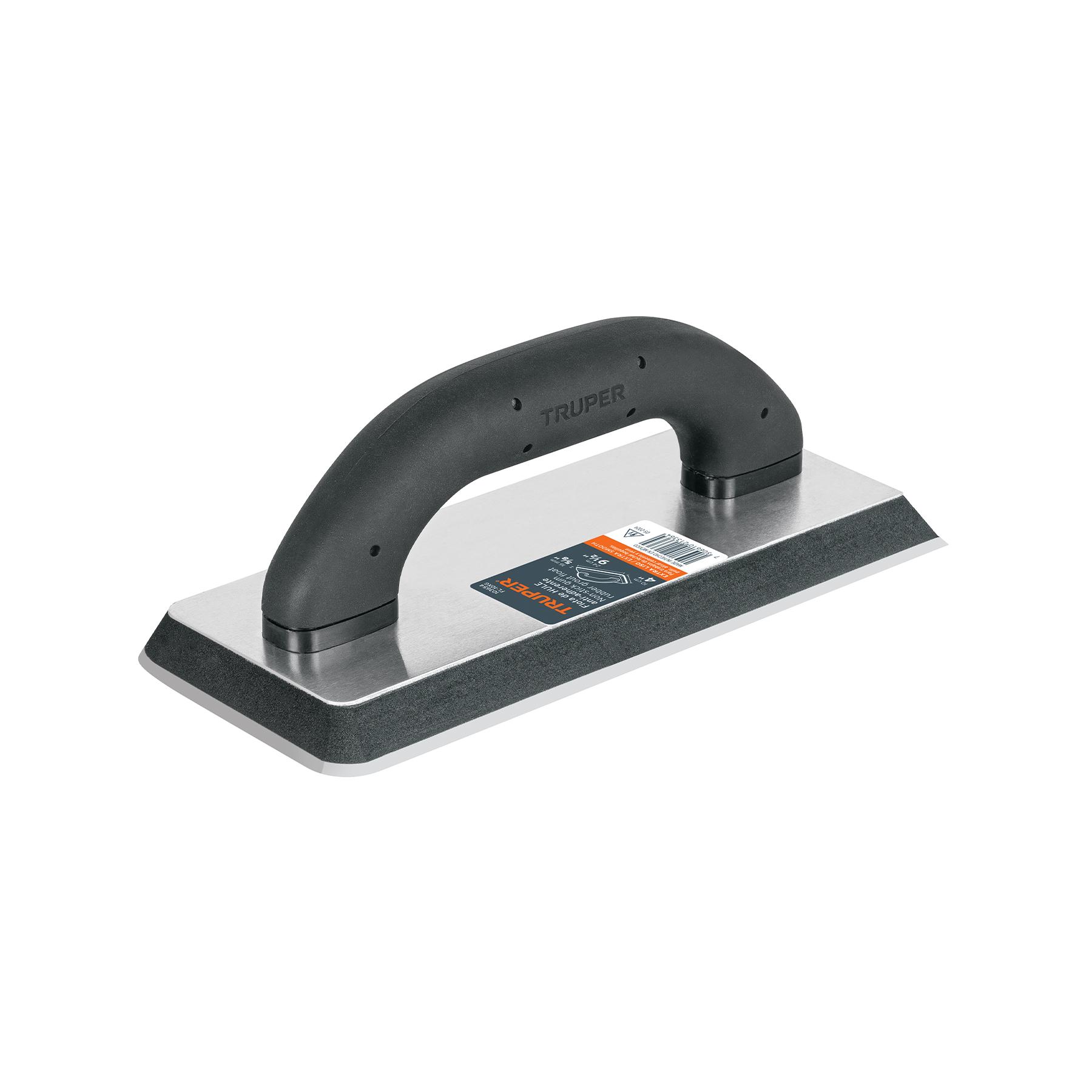 "FLOTA DE HULE 9 1/2"", ESP. 5/8"", ACABADO LISO, COMFORT GRIP"