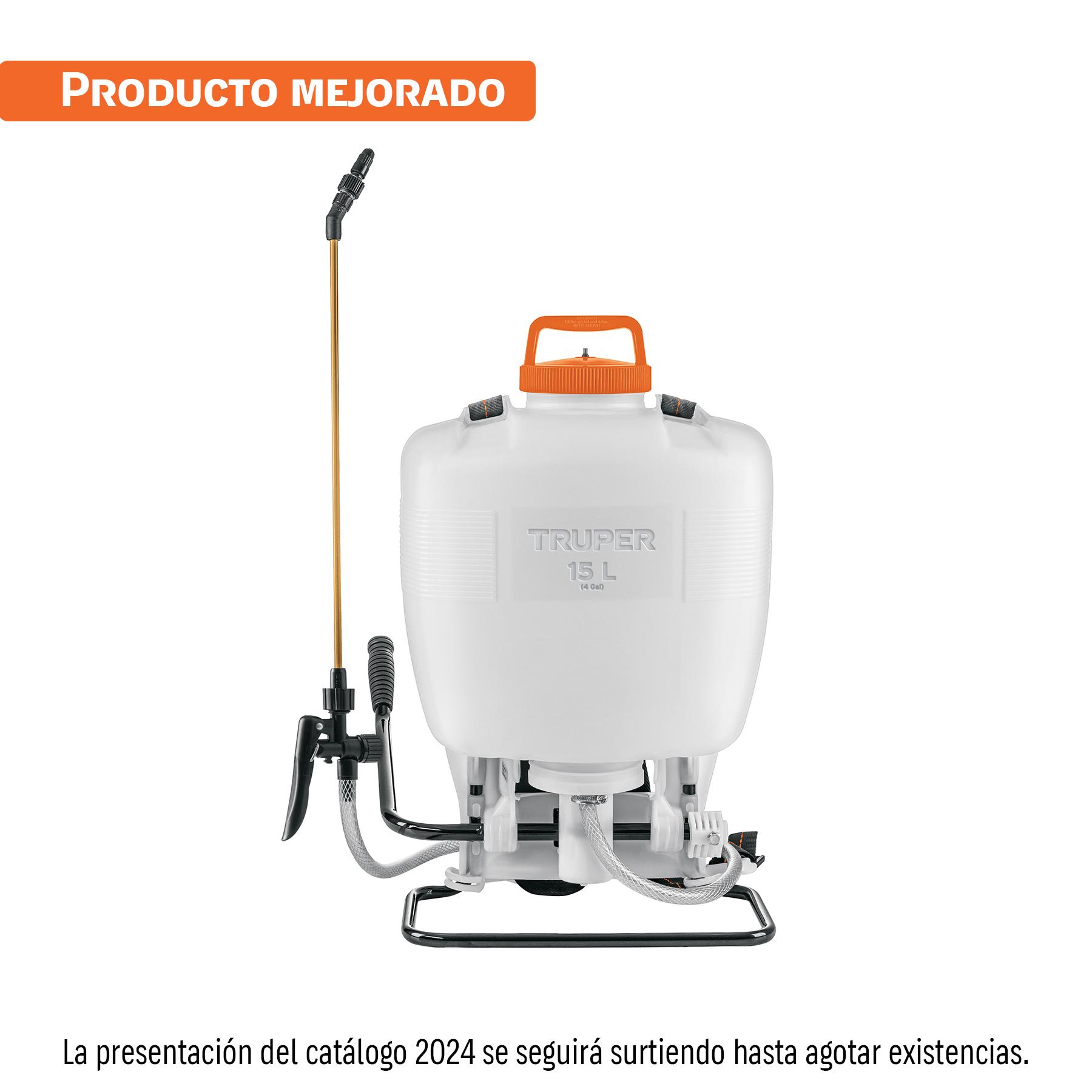 FUMIGADOR DE 15 L MANUAL DE MOCHILA, TRUPER