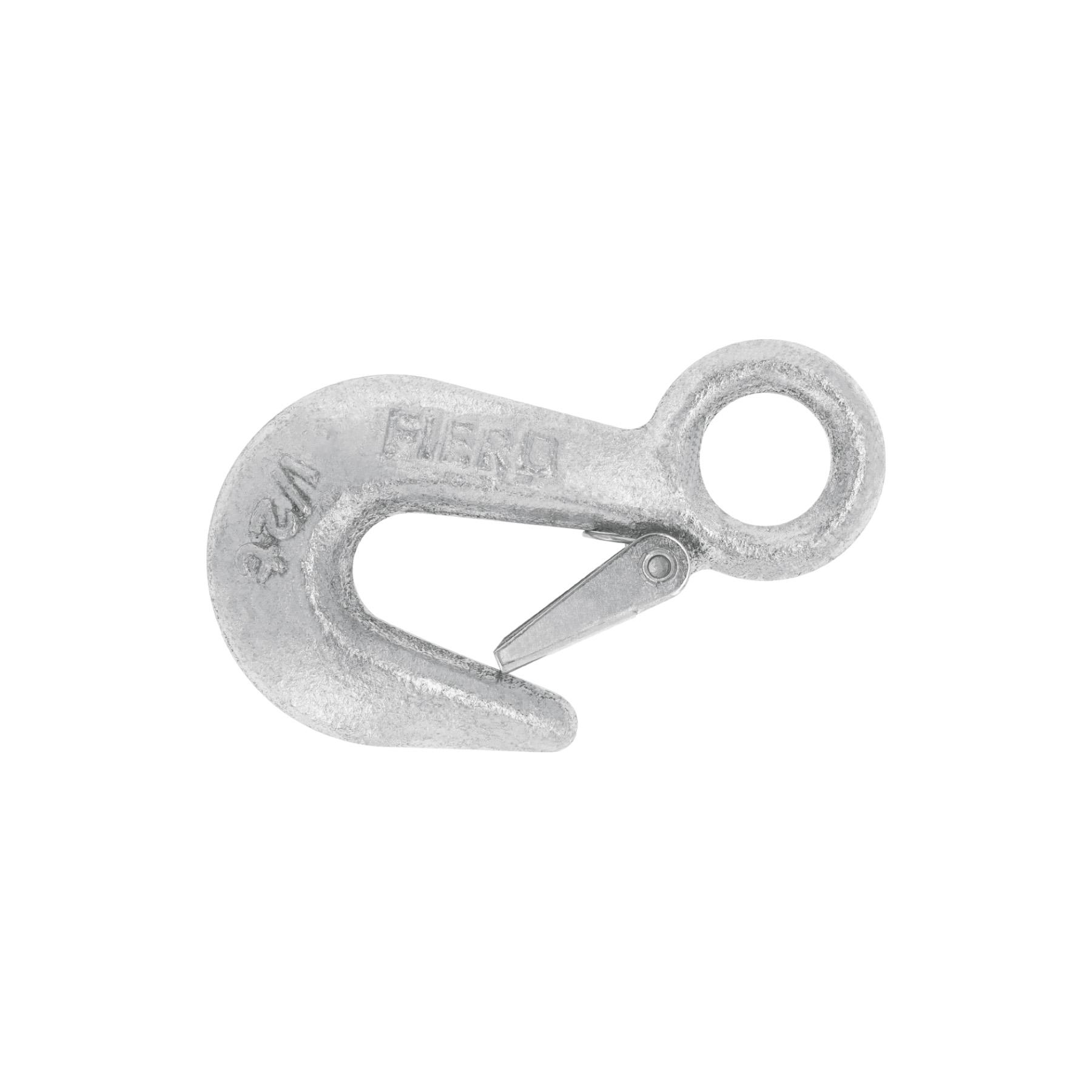 "GANCHO ESLINGA DE ACERO FORJADO 3/4"", CARGA 500 KG, FIERO"