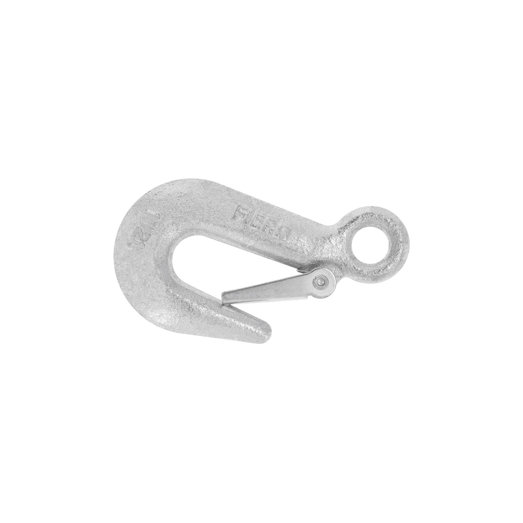 "GANCHO ESLINGA DE ACERO FORJADO 5/8"", CARGA 1500 KG, FIERO"
