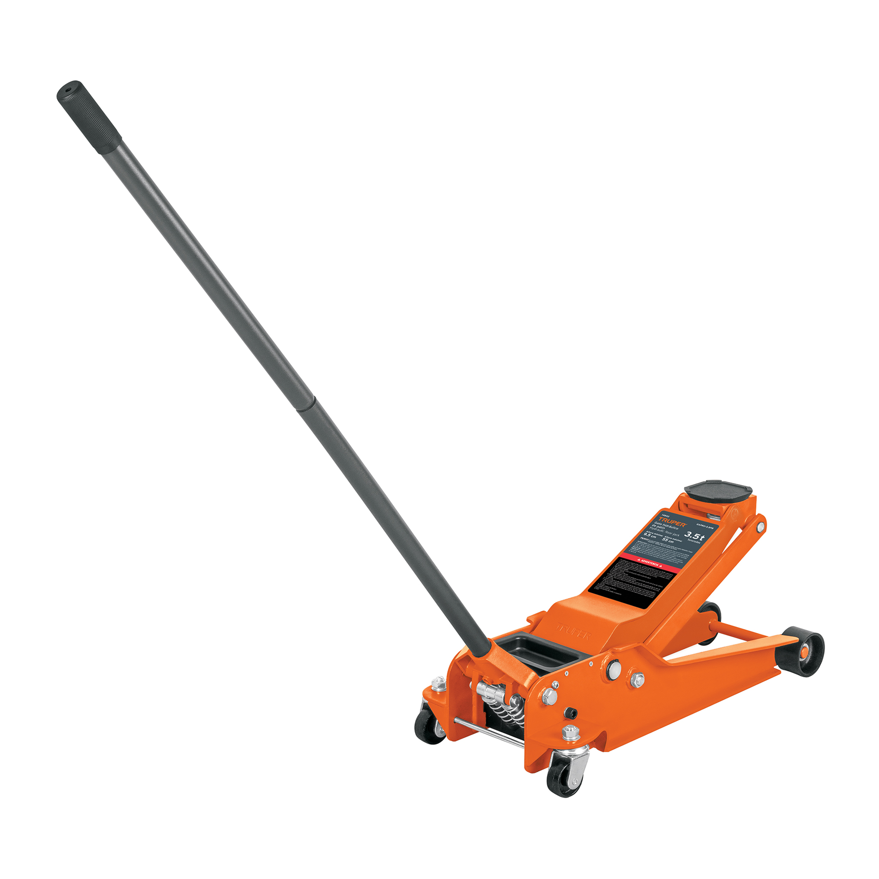 GATO HIDRÁULICO PROFESIONAL DE PATÍN,3.5TON,ELEVACIÓN RÁPIDA
