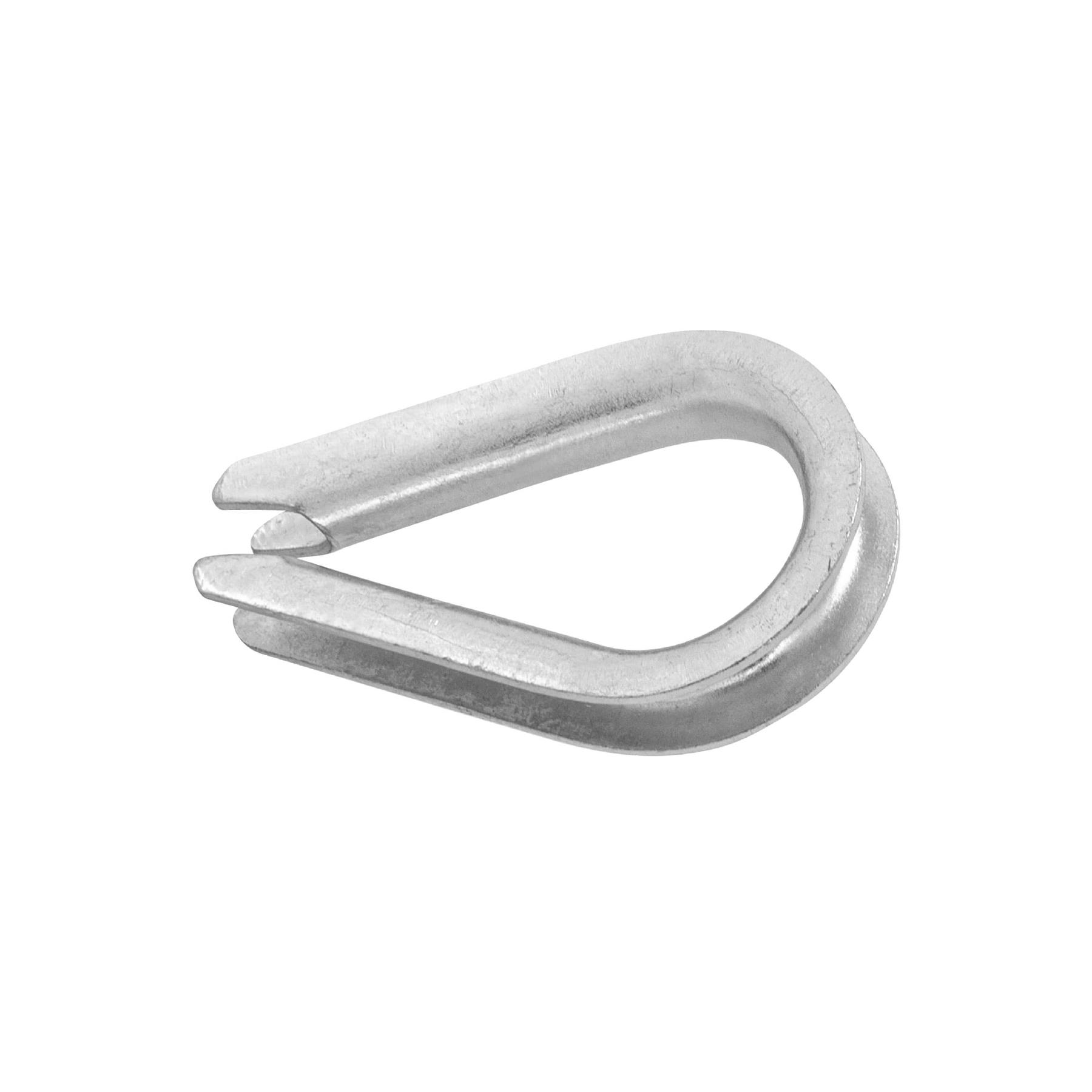 "BOLSA CON 10 GUARDACABOS PARA CABLE DE ACERO DE 3/16"", FIERO"