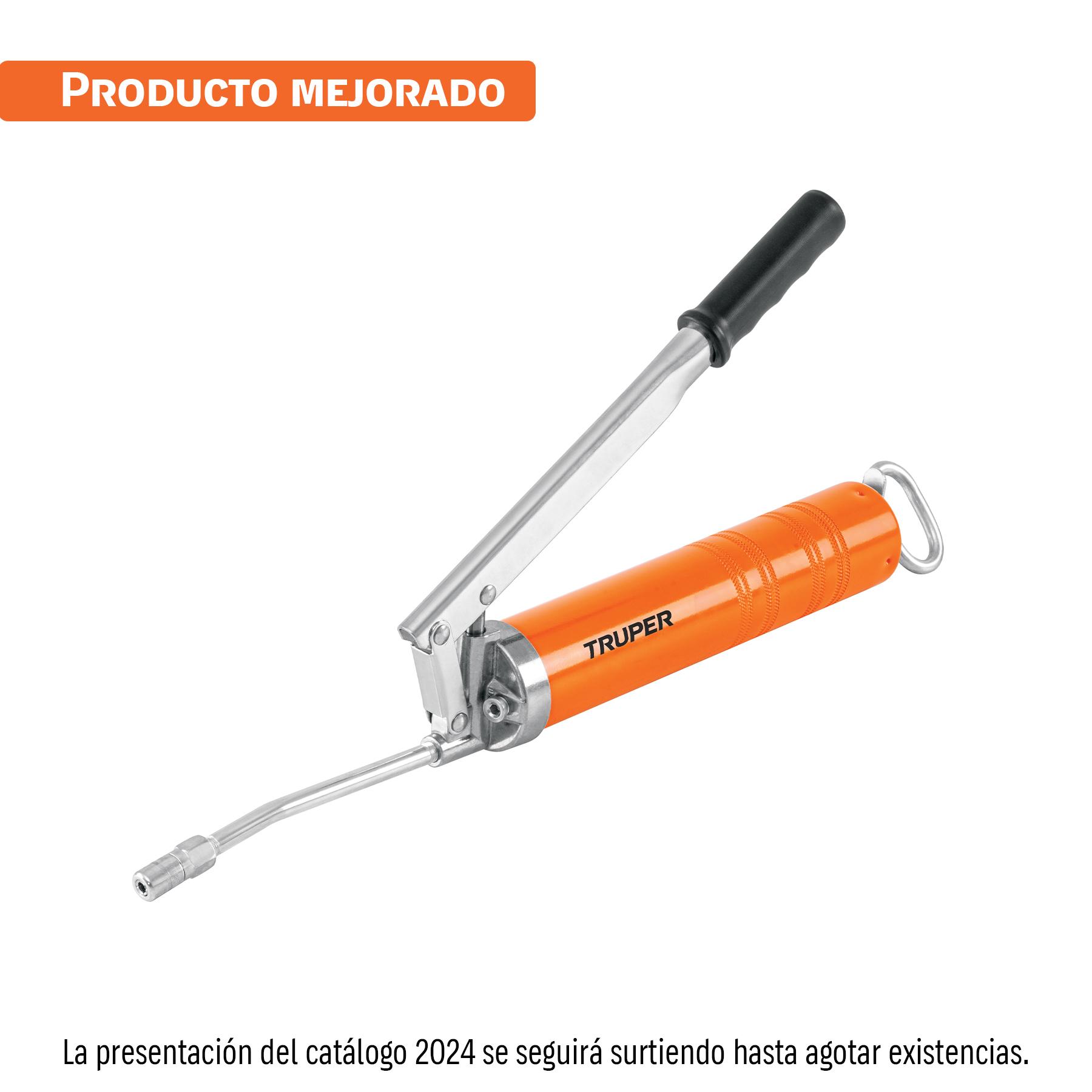 INYECTORA DE GRASA 14 OZ, 6000 PSI CON GRIP ANTIDERRAPANTE