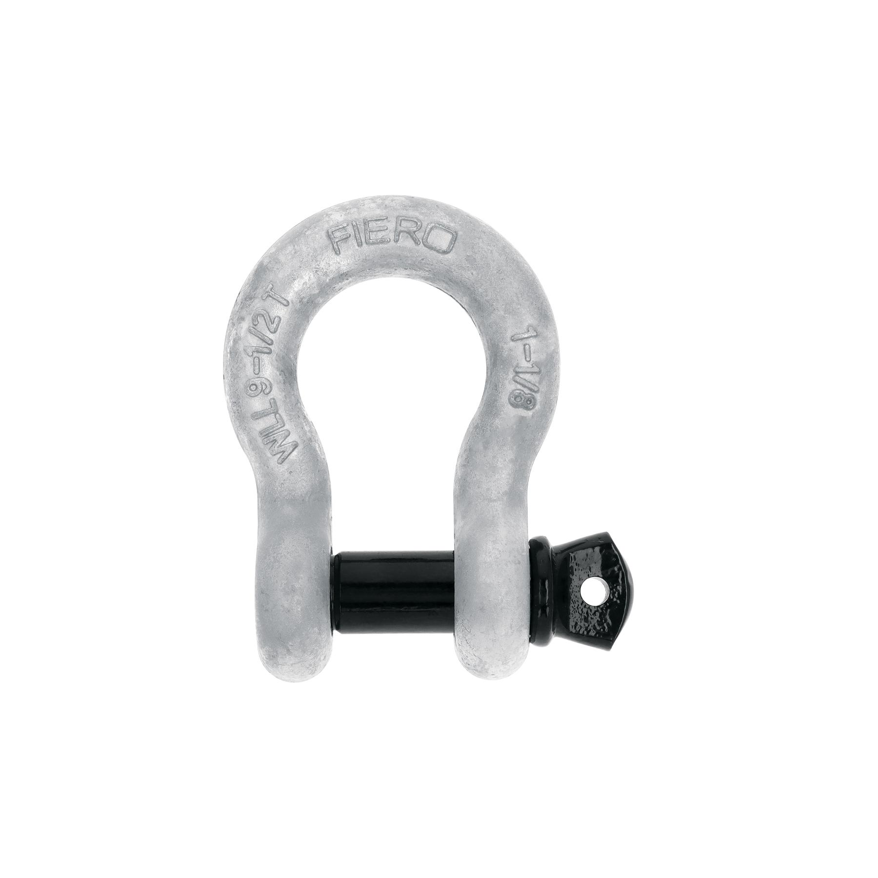 GRILLETE DE ACERO FORJADO 1-1/8', FIERO