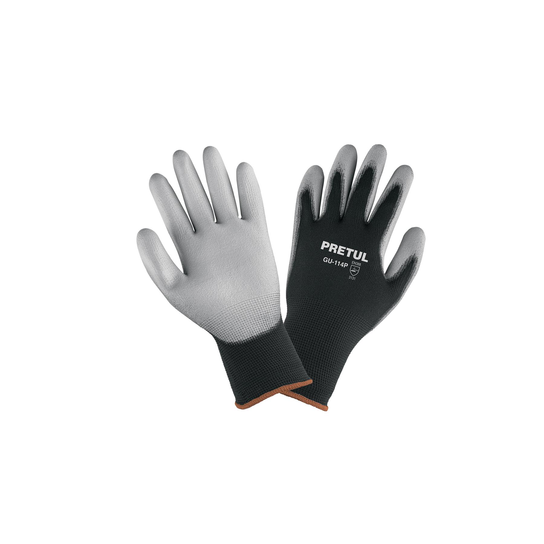 GUANTES DE NYLON RECUBIERTOS DE POLIURETANO, XG, PRETUL