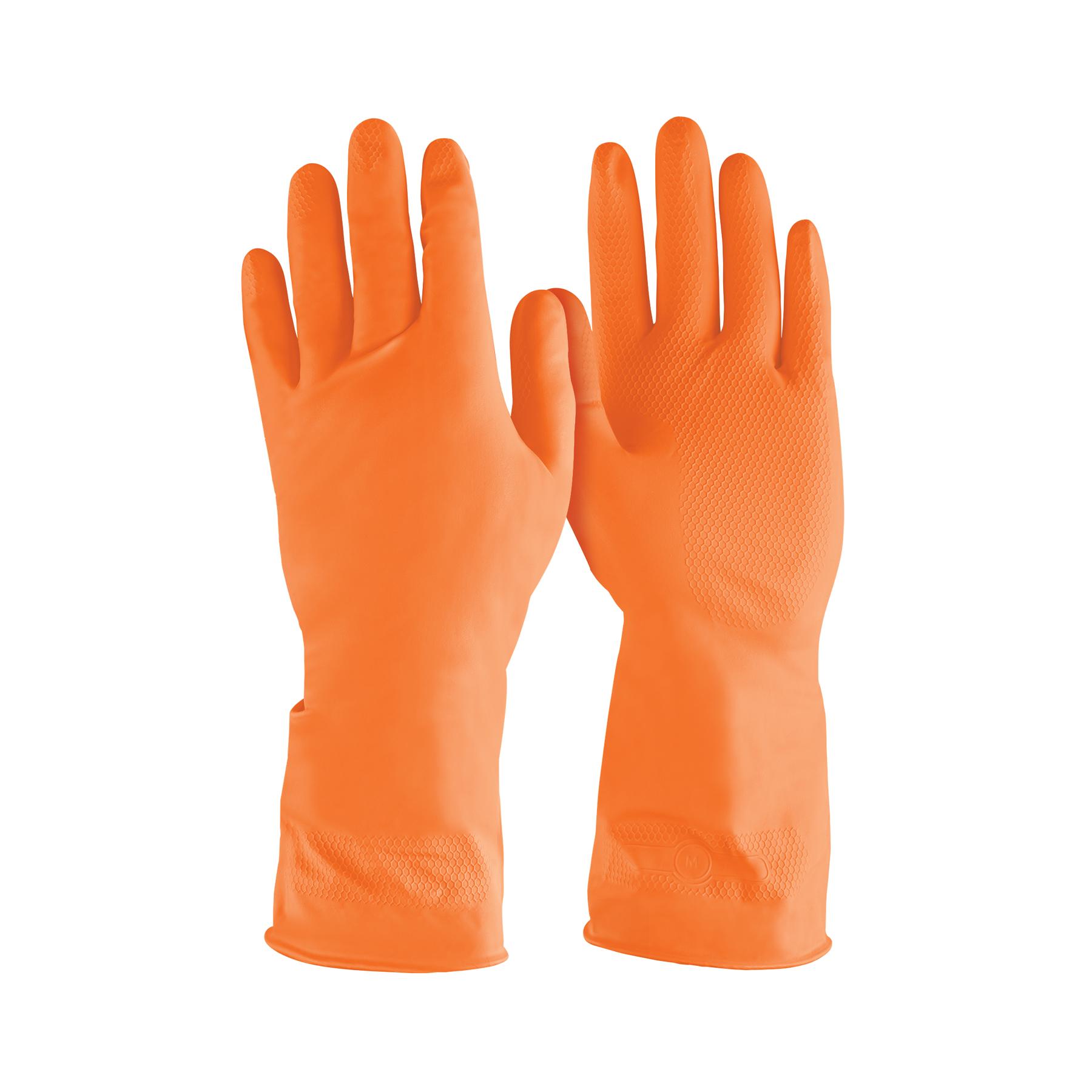 GUANTES DE LÁTEX PARA LIMPIEZA, M, TRUPER
