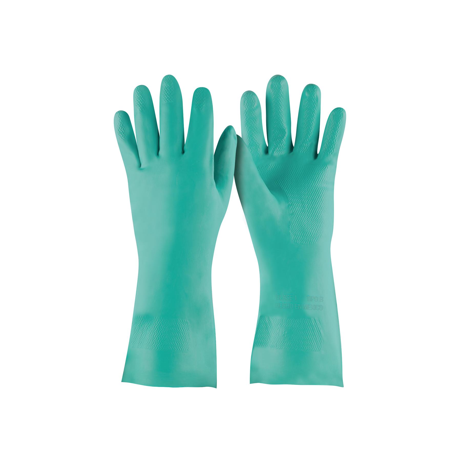 GUANTES DE NITRILO VERDE, MULTIUSOS, CH, TRUPER