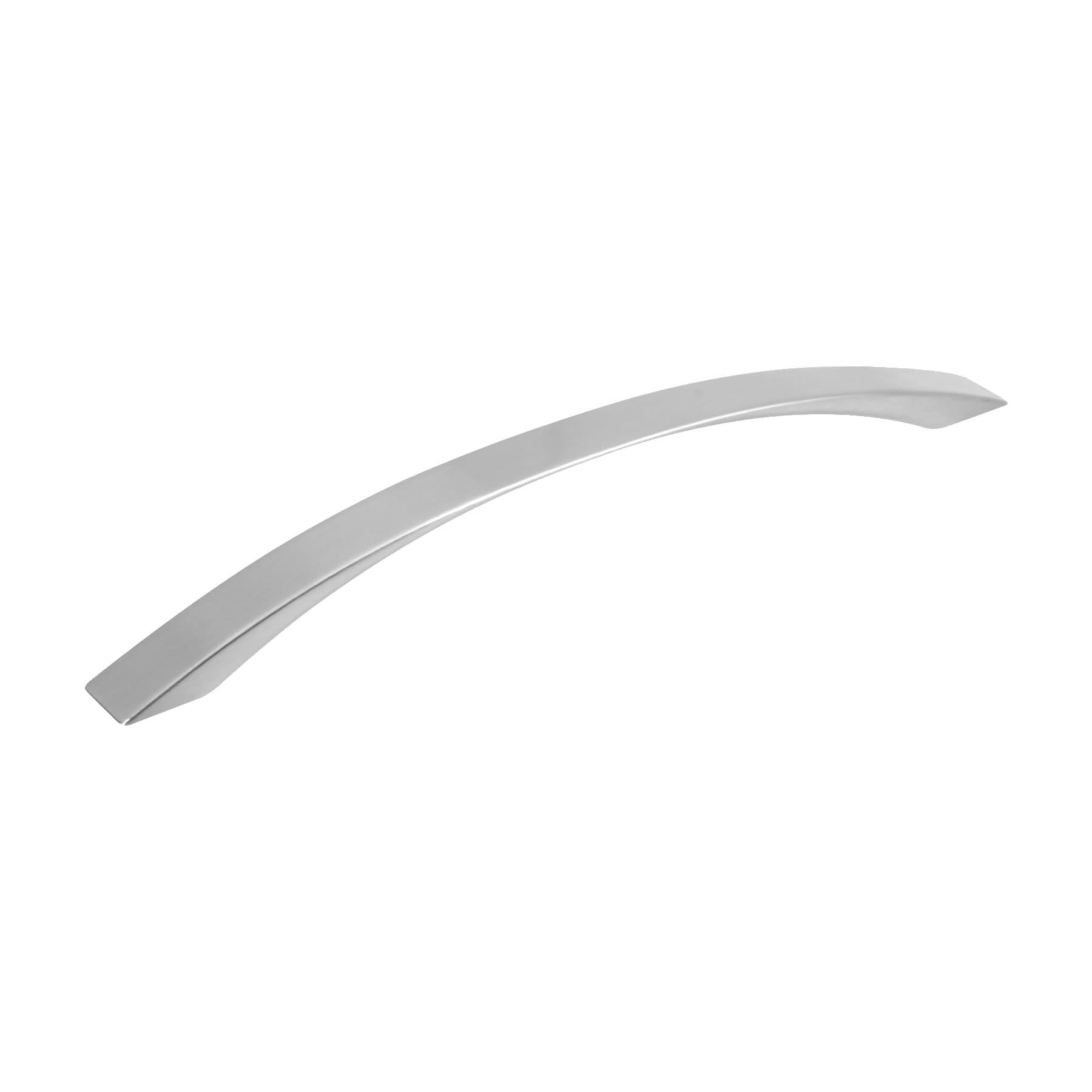 JALADERA METÁLICA DE 160MM ESTILO 'MODERNO', NÍQUEL SATINADO