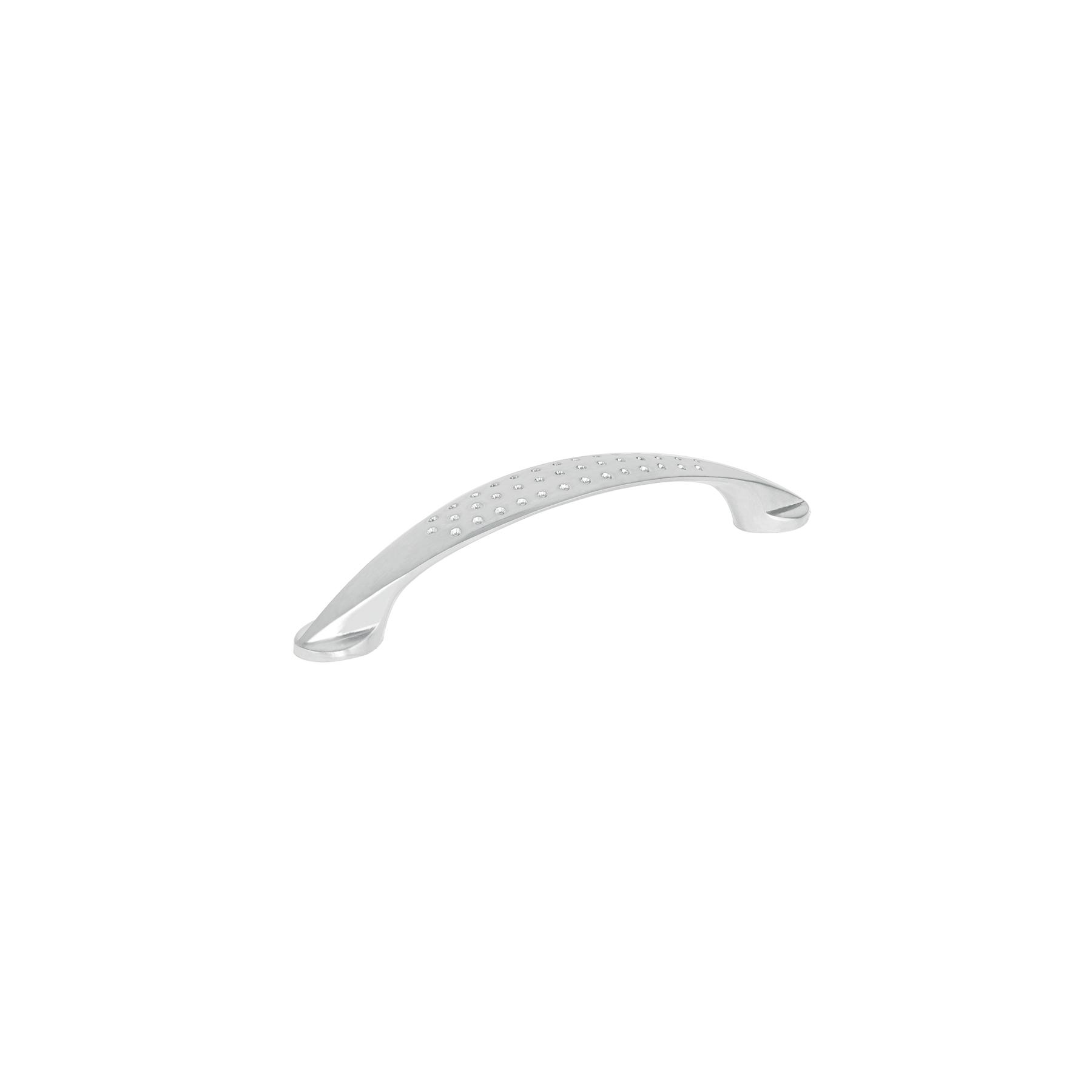 JALADERA METÁLICA DE 128MM ESTILO 'ELIPSE', NÍQUEL SATINADO