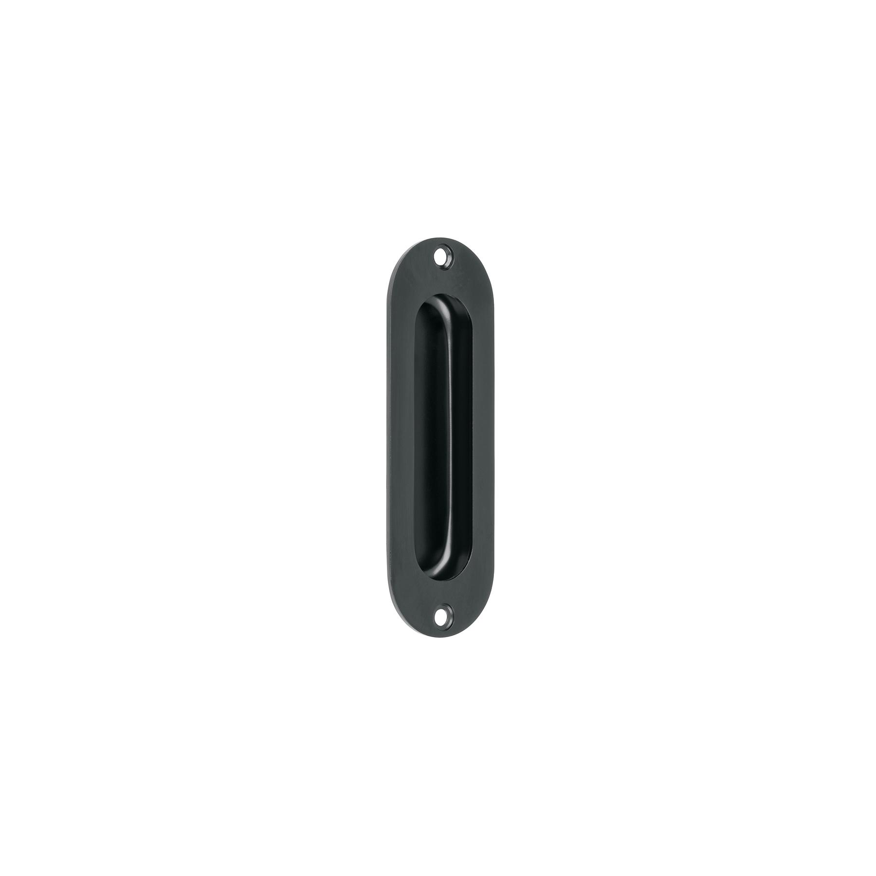 JALADERA DE EMBUTIR DE ACERO INOXIDABLE ACABADO NEGRO PARA MUEBLE