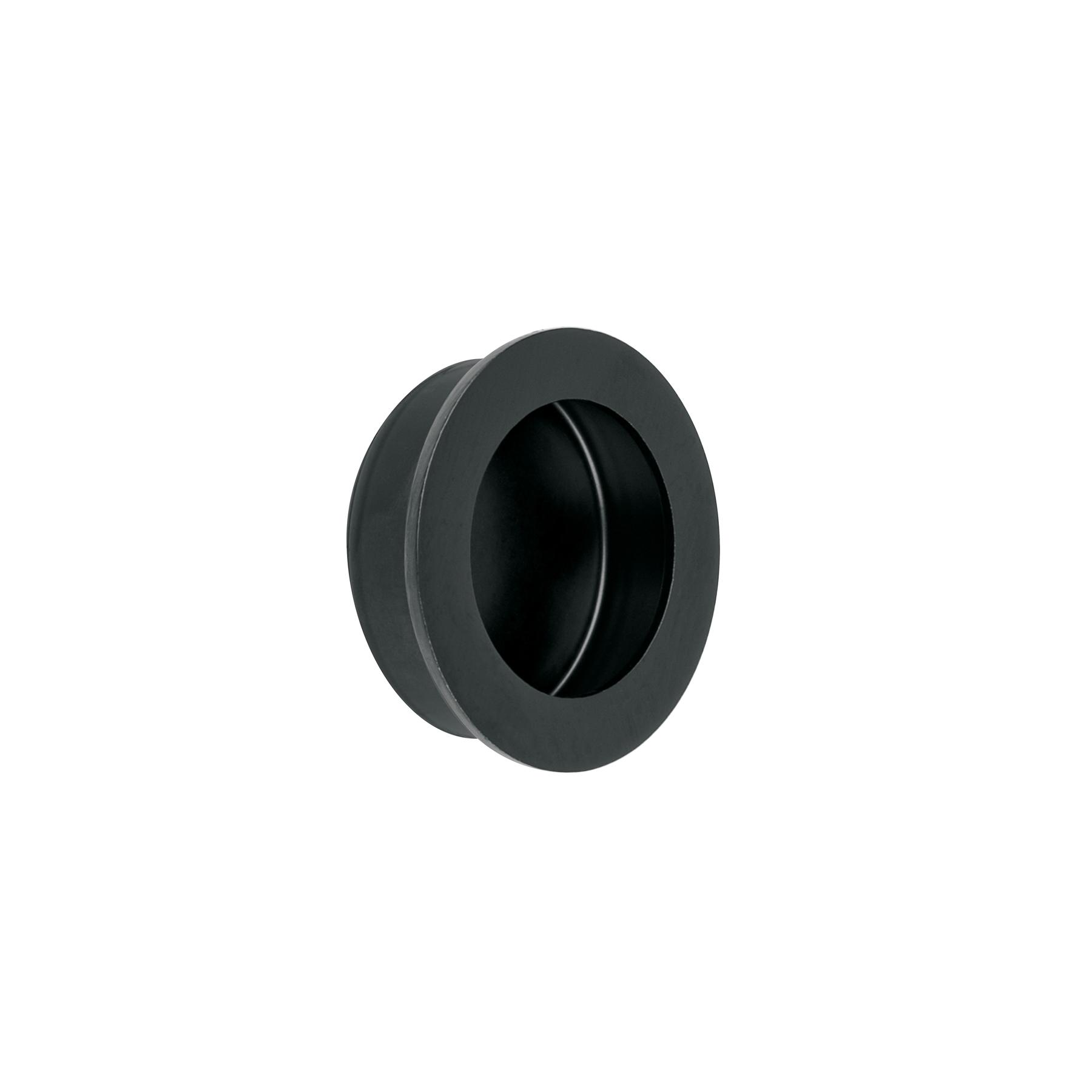 JALADERA DE EMBUTIR DE ACERO INOXIDABLE ACABADO NEGRO PARA MUEBLE NO.3