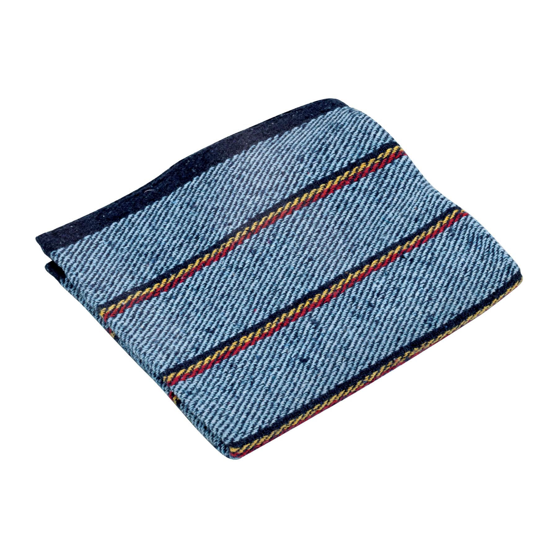 JERGA AZUL SARGA GRUESA DE 1 M X 48 CM, KLINTEK