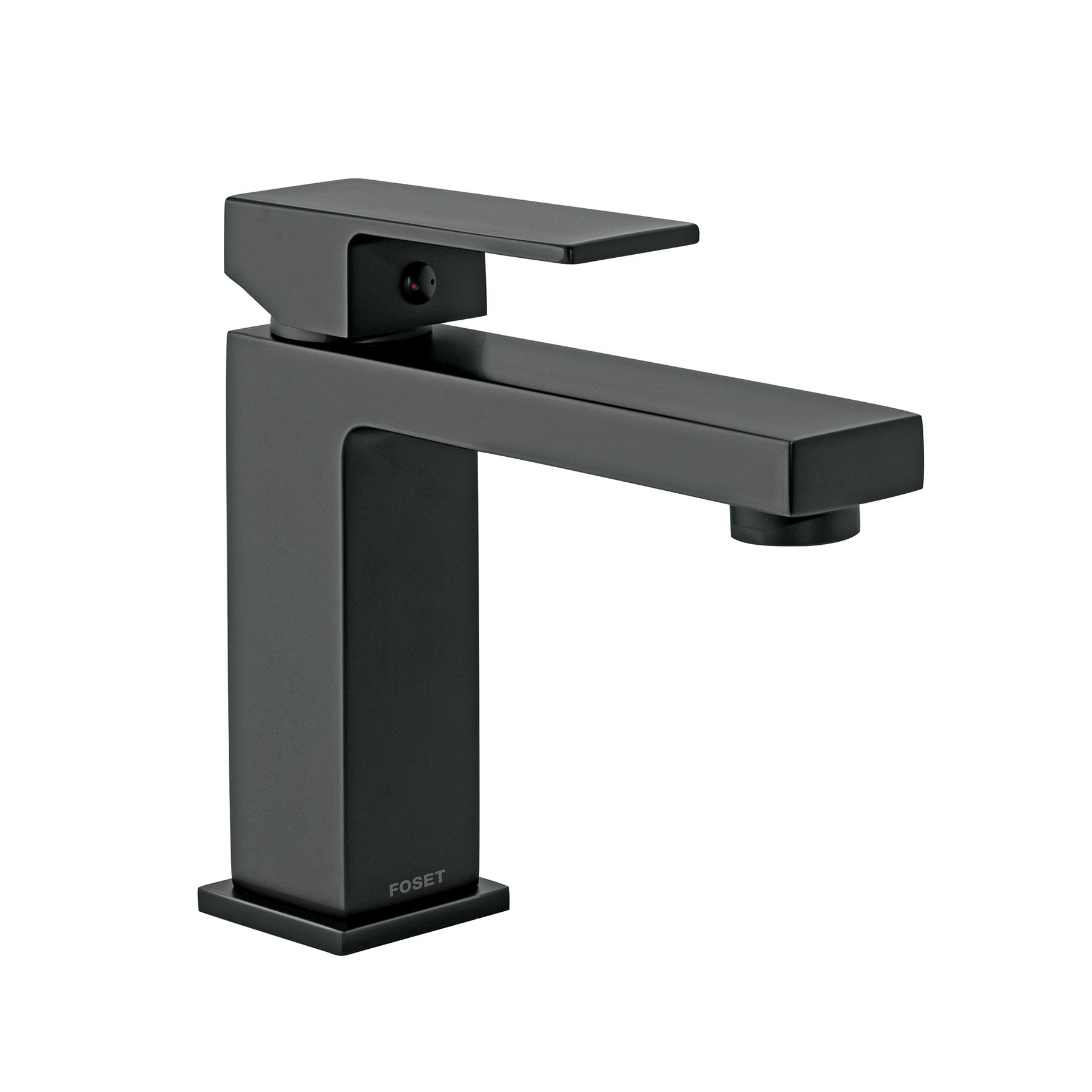 MONOMANDO CORTO PARA LAVABO, NEGRO