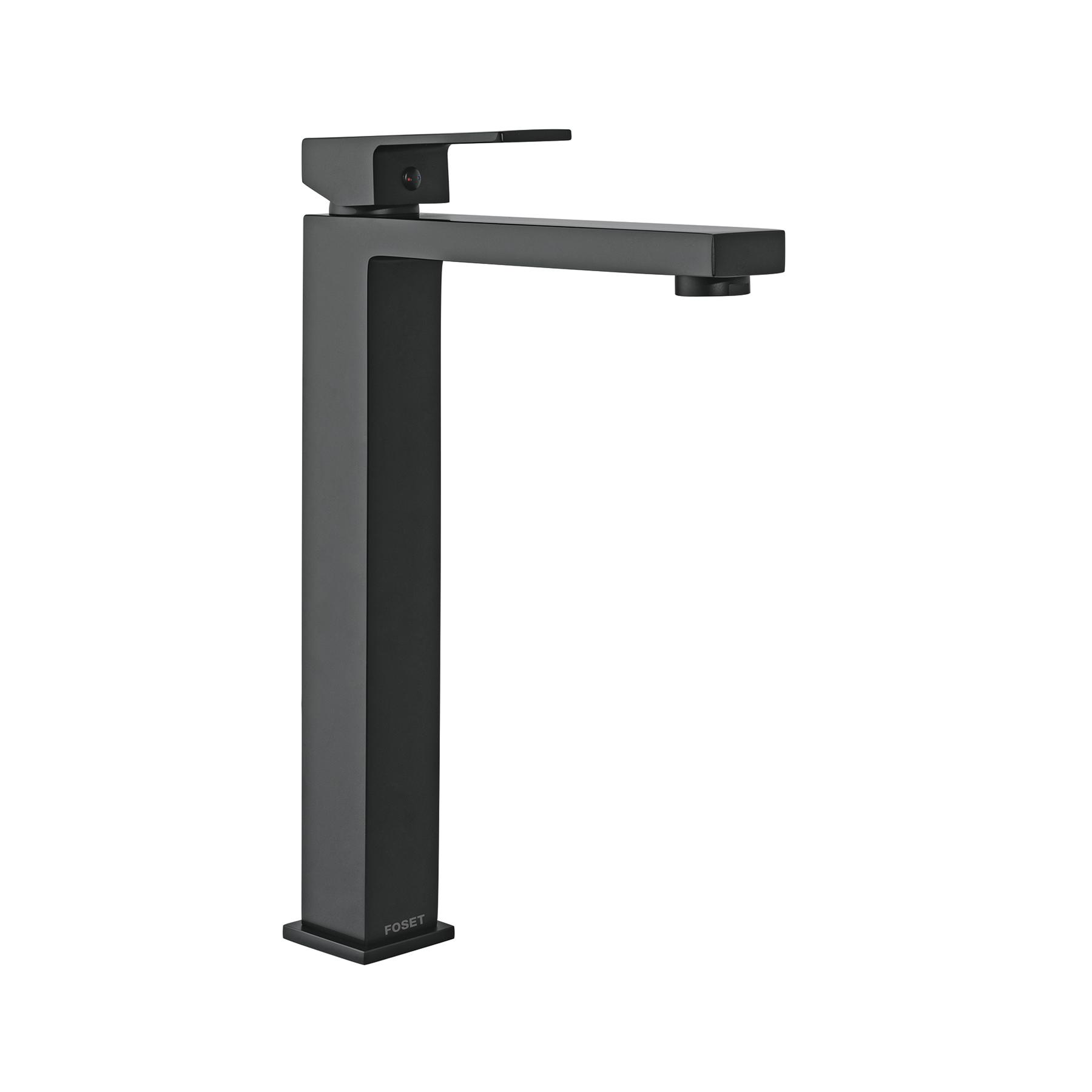MONOMANDO ALTO PARA LAVABO, NEGRO