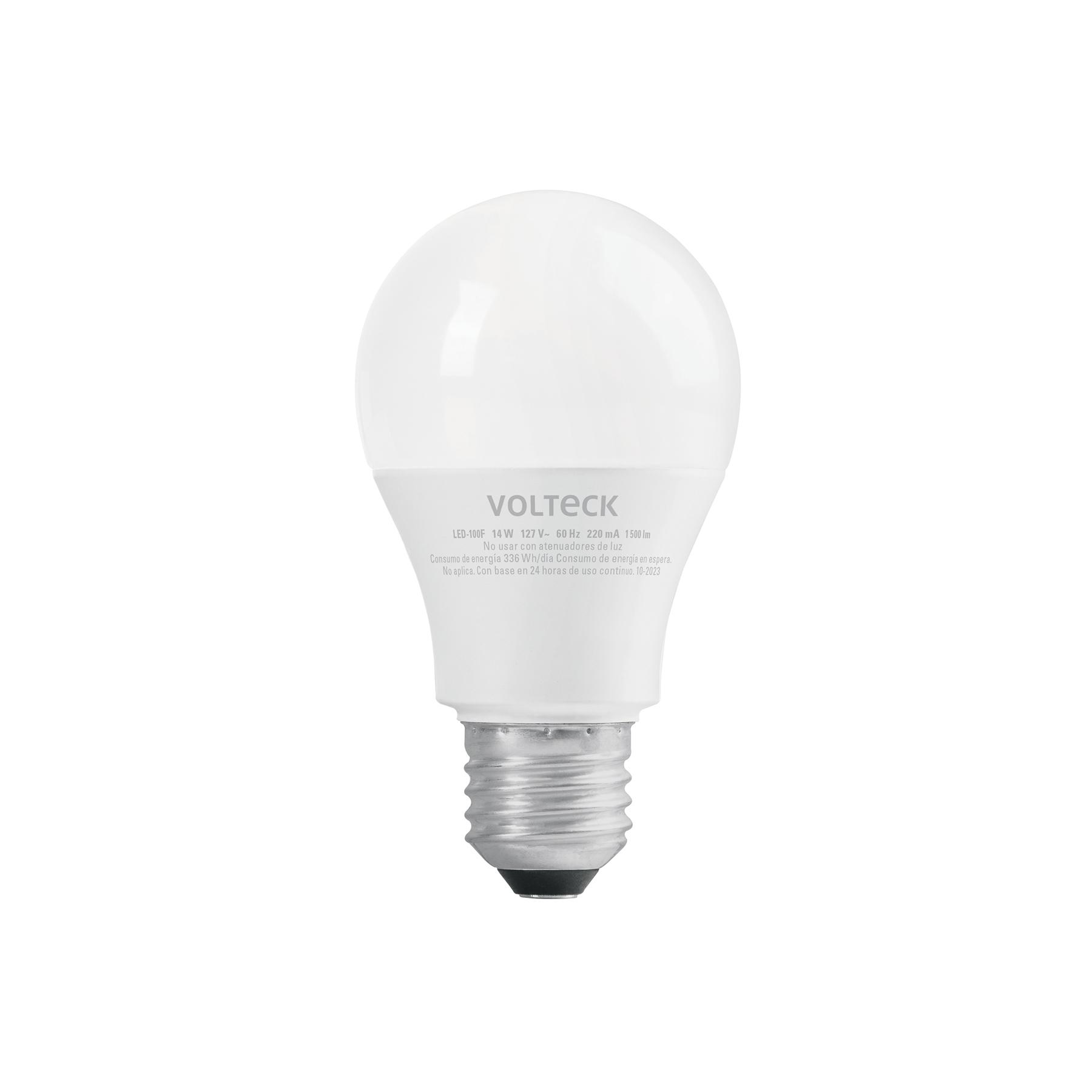 LÁMPARA LED A19 14 W (EQUIV. 100 W), LUZ DE DÍA, CAJA