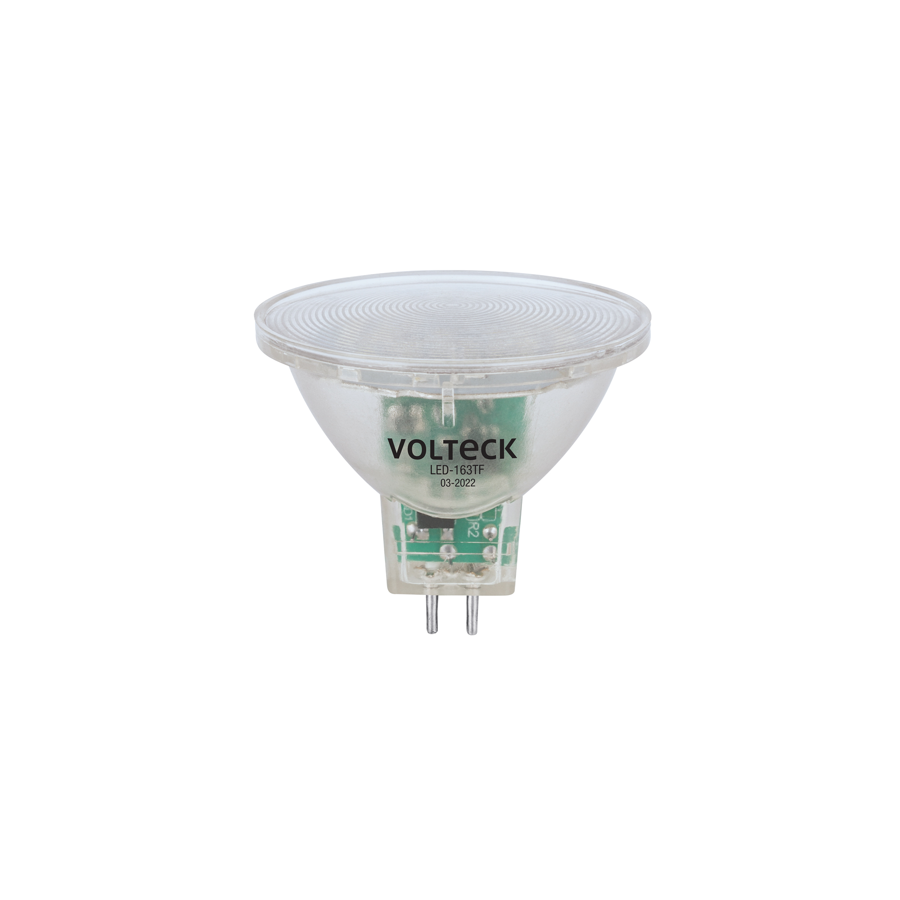 LÁMPARA TRANS. DE LED 3W MR16 BASE GU5.3 LUZ DE DÍA, BLÍSTER