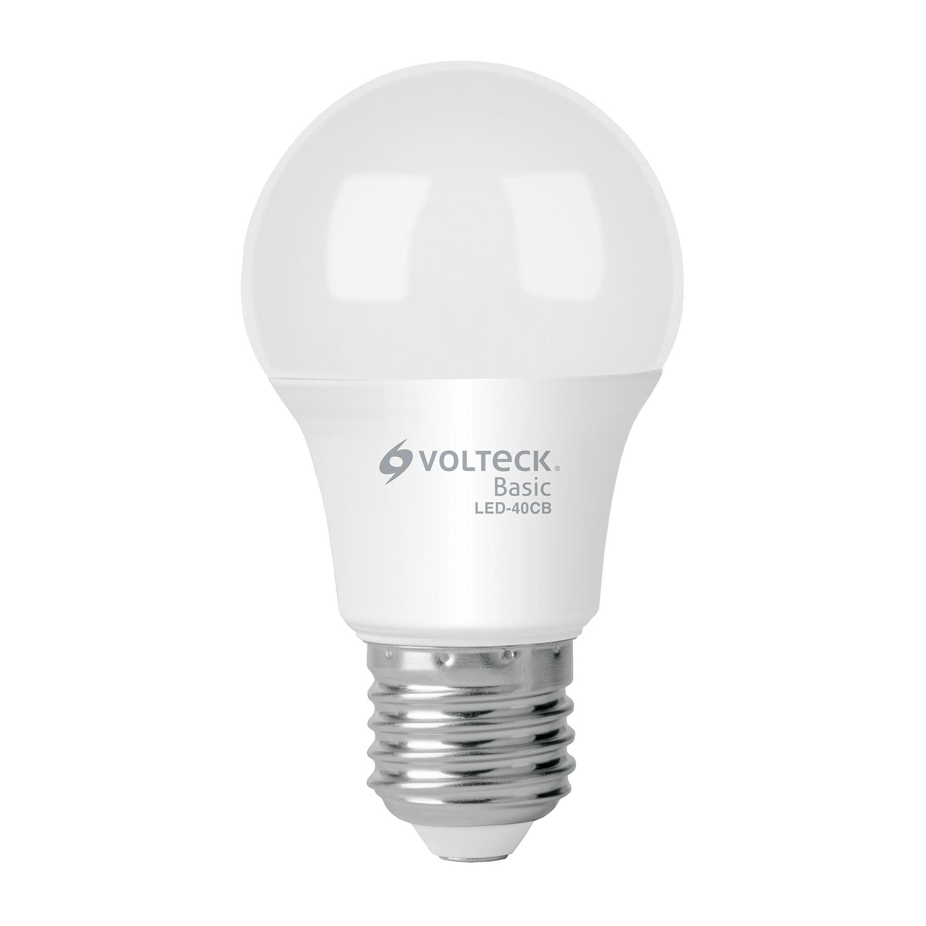 LÁMPARA LED A19 6 W (EQUIV. 40 W), LUZ CÁLIDA, CAJA, BASIC