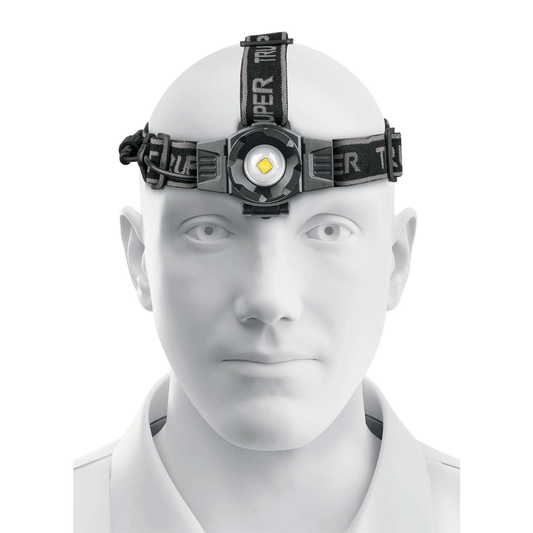 LINTERNA DE MINERO LED 430 LM, RECARGABLE, TRUPER EXPERT