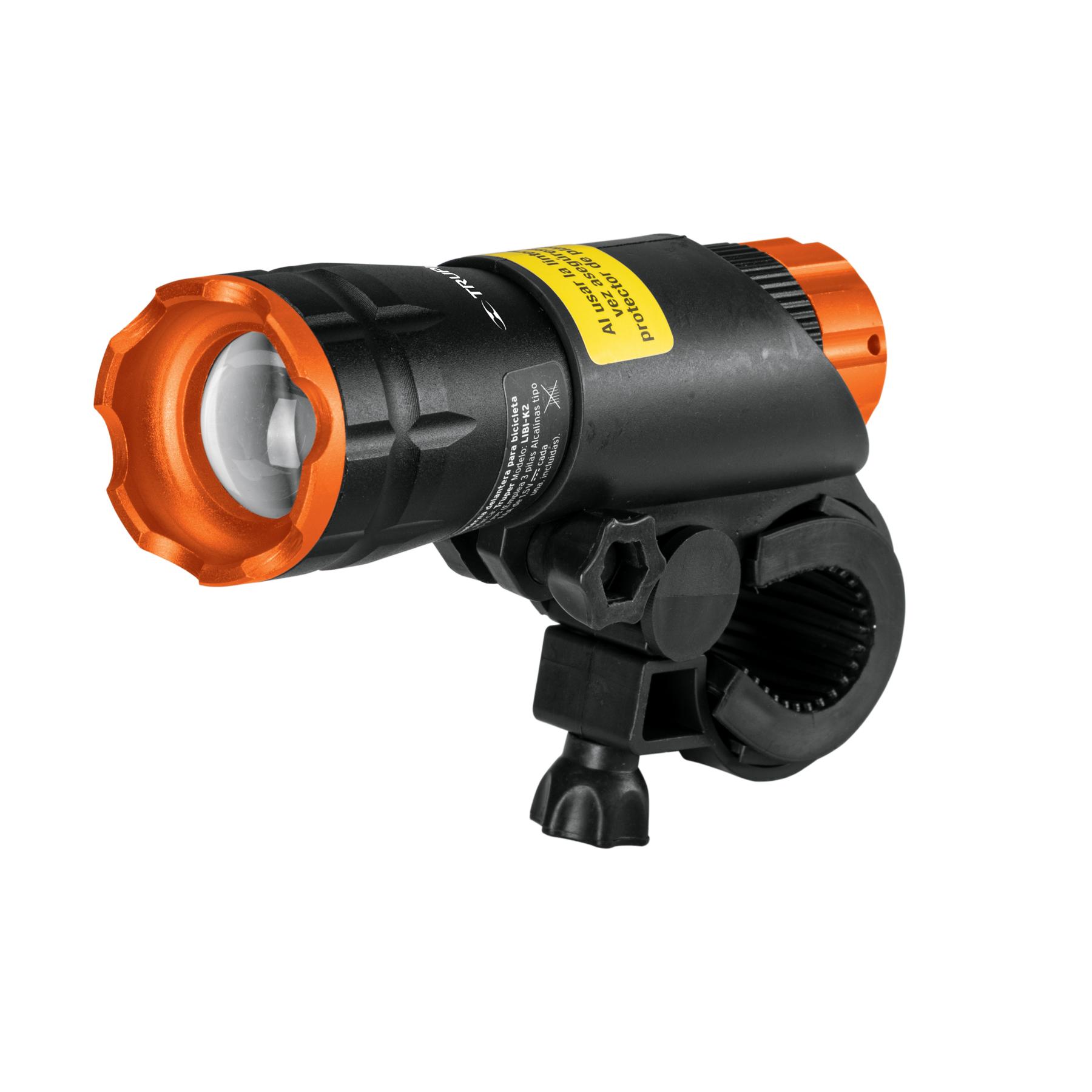 LINTERNA DELANTERA PARA BICICLETA, 140 LM, RECARGABLE