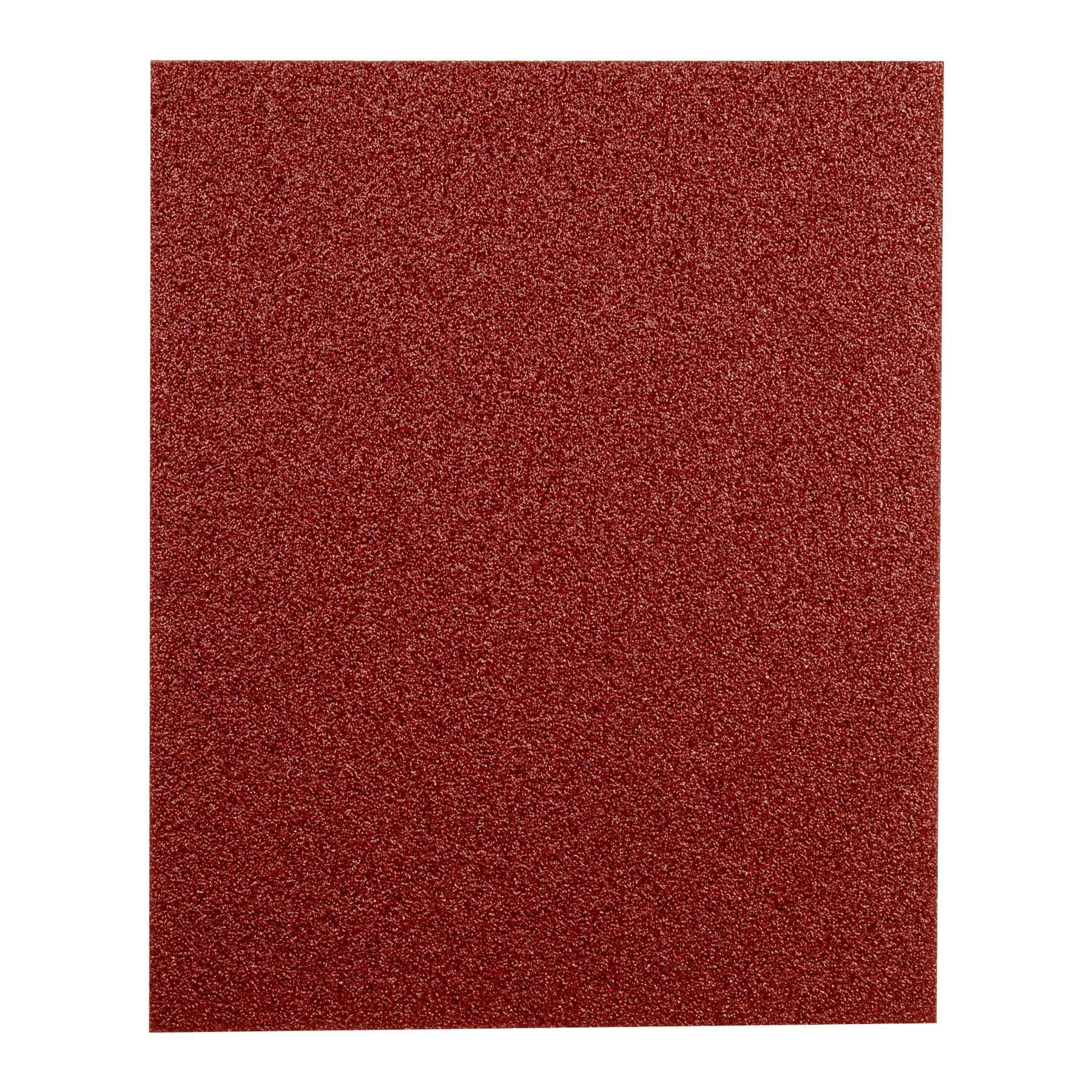 LIJA DE ESMERIL ROJA GRANO 40 DE ÓXIDO DE ALUMINIO, TRUPER