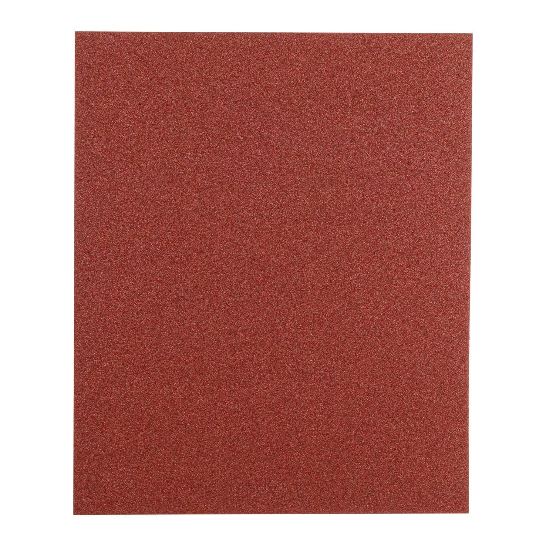 LIJA DE ESMERIL ROJA GRANO 80 DE ÓXIDO DE ALUMINIO, TRUPER