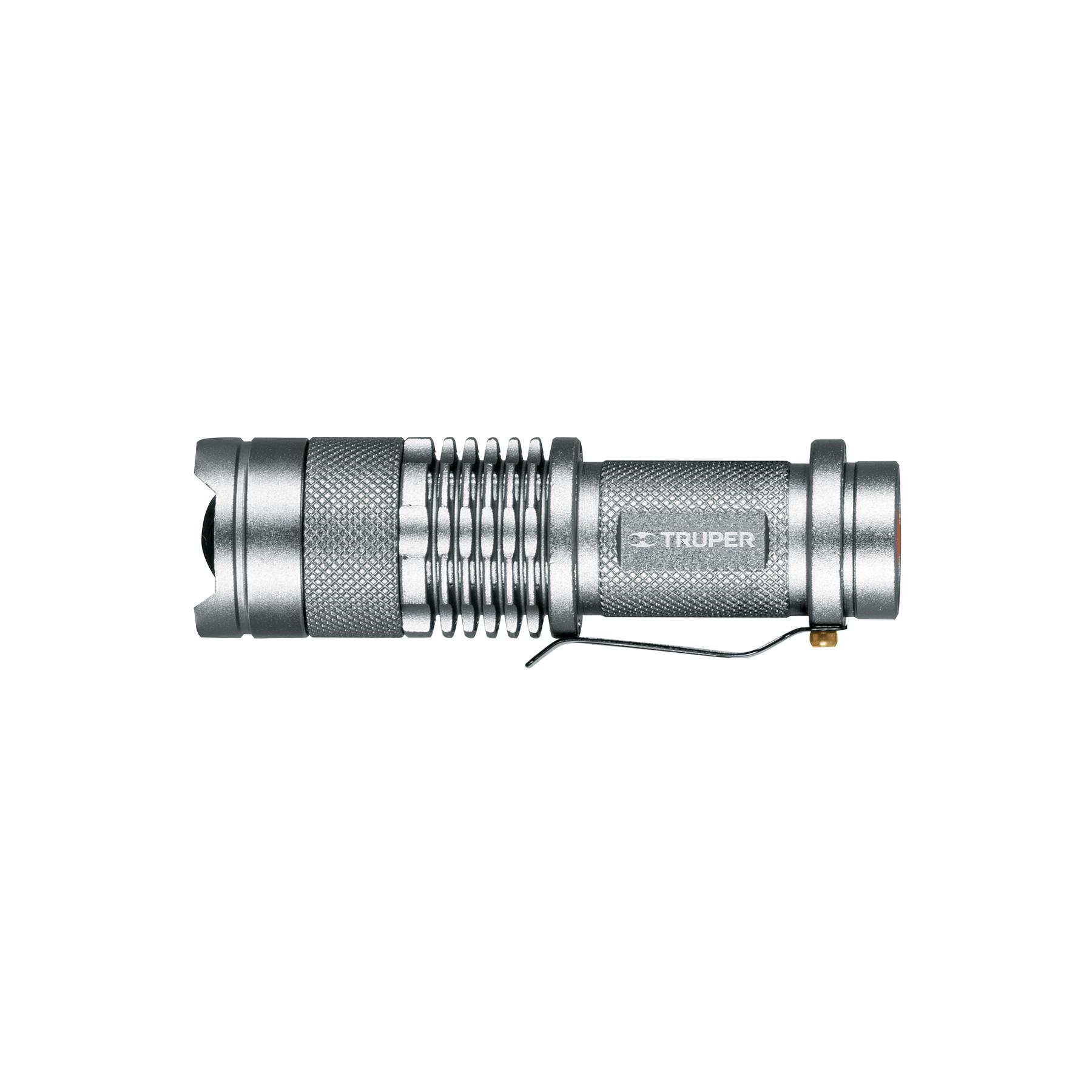 LINTERNA DE ALUMINIO 1 LED DE 40 LM CON 1 PILA AA, TRUPER