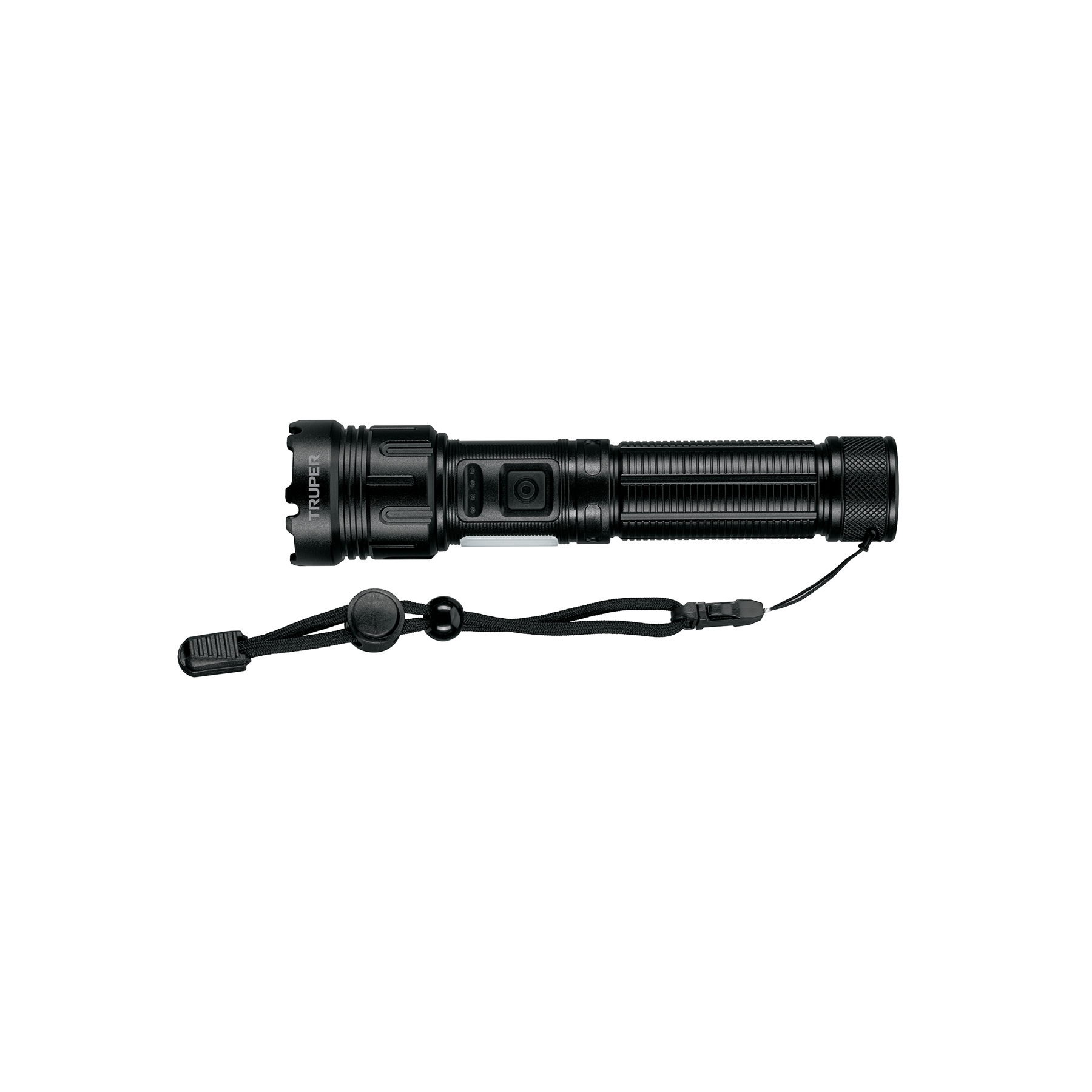 LINTERNA RECARGABLE DE LED CON LUZ DE EMERGENCIA, 410 LM