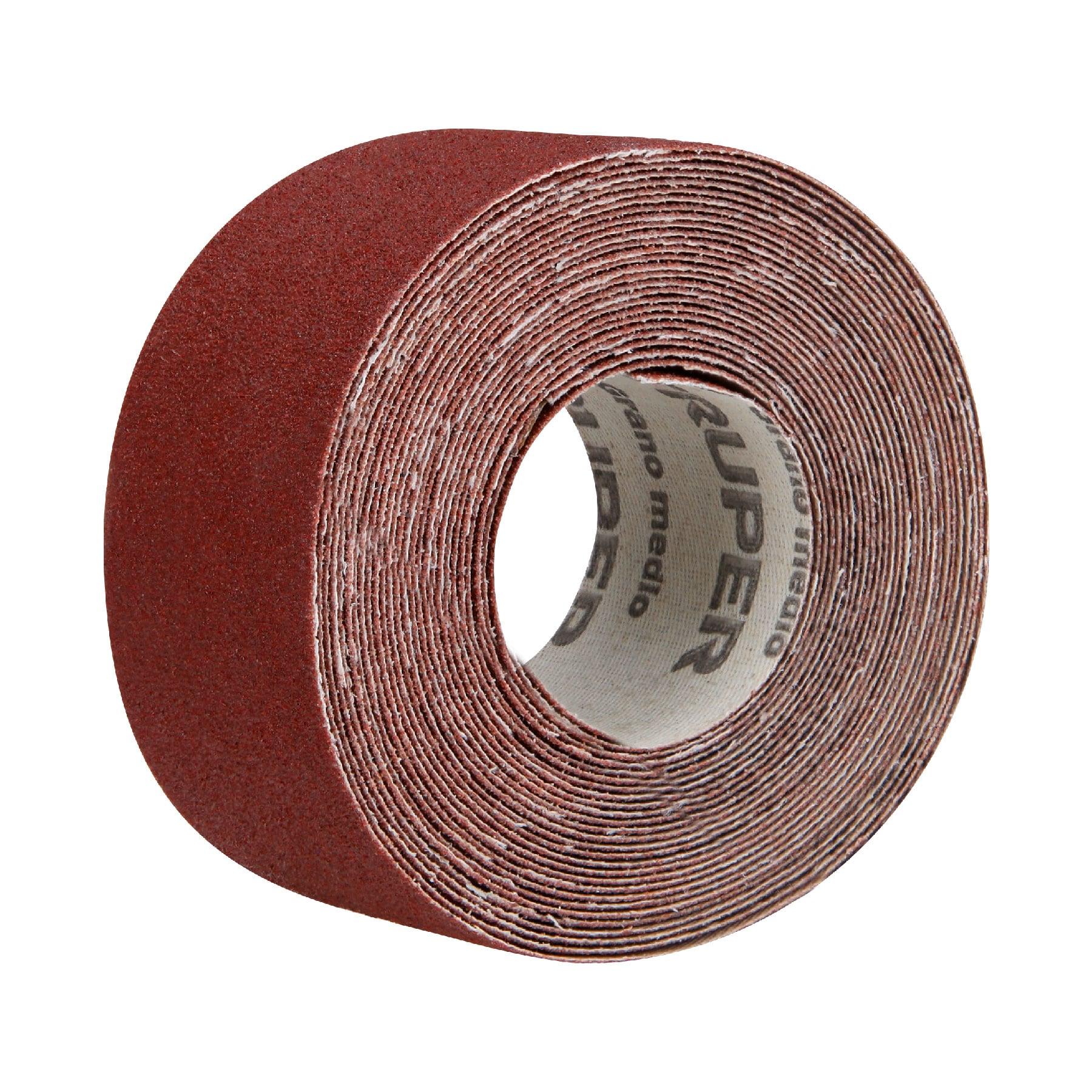 "ROLLO DE 5 M DE LIJA PARA PLOMERO GRANO 100 ANCHO 1-1/2"""