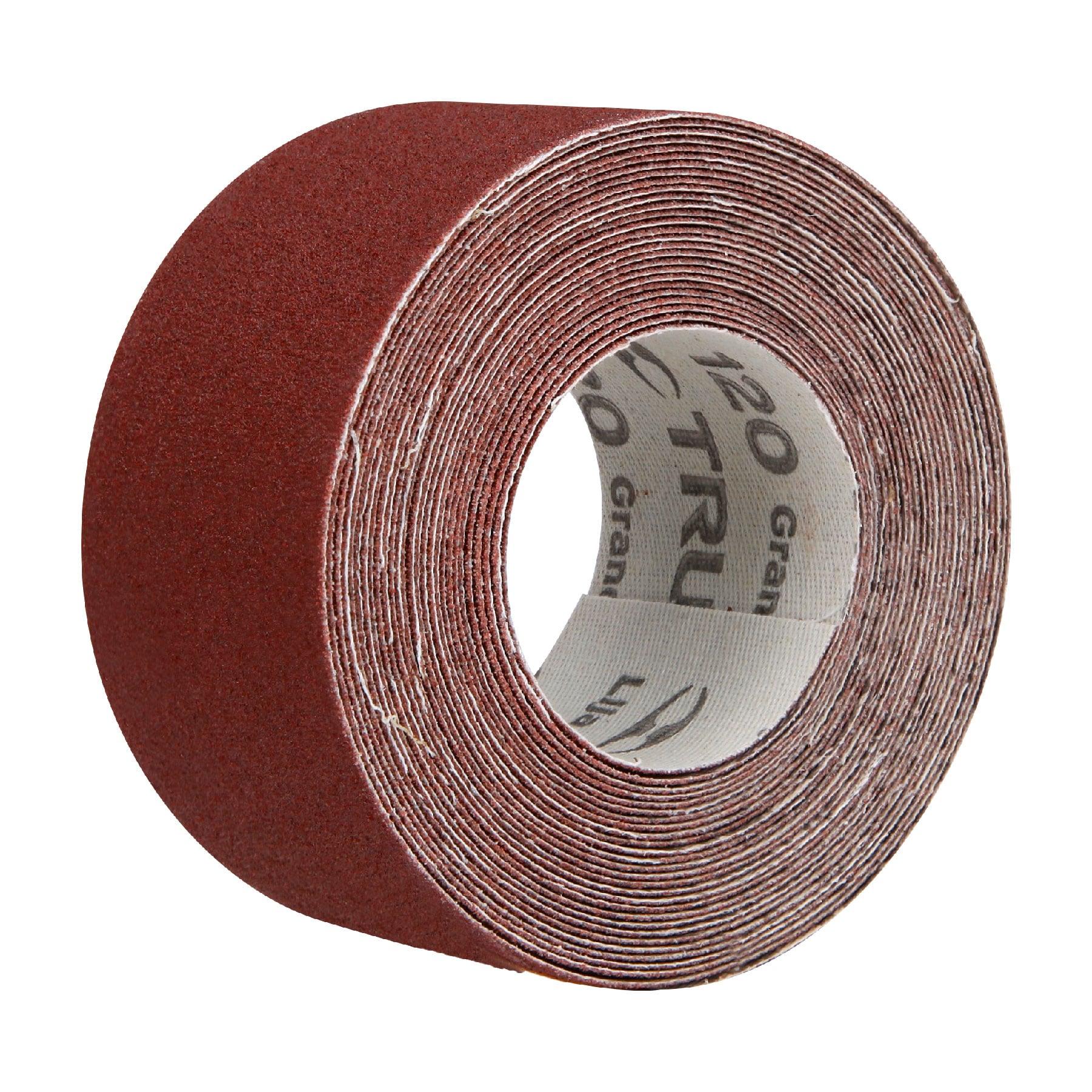 "ROLLO DE 5 M DE LIJA PARA PLOMERO GRANO 120 ANCHO 1-1/2"""