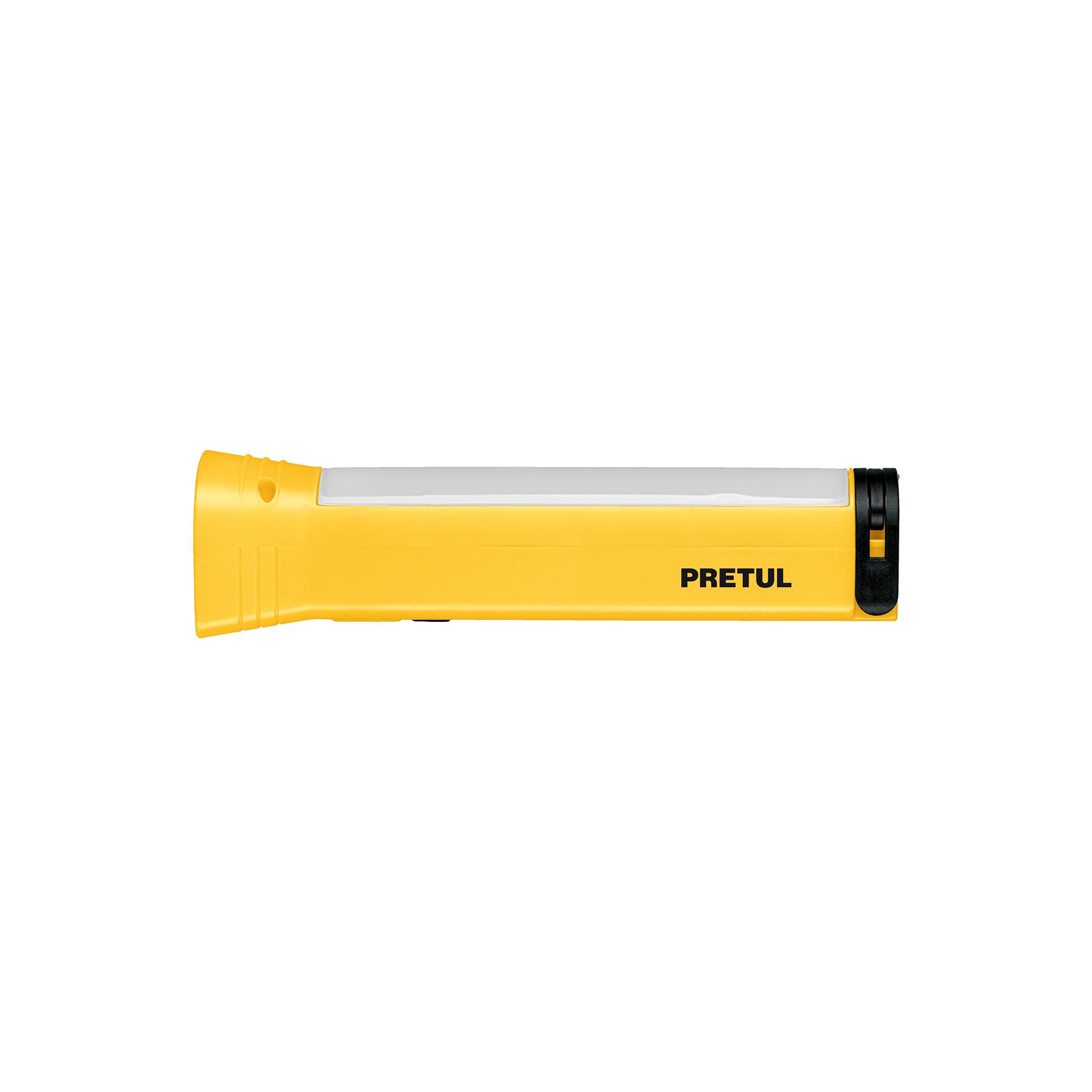 LINTERNA PLÁSTICA DE LED, 100 LM, RECARGABLE, PRETUL