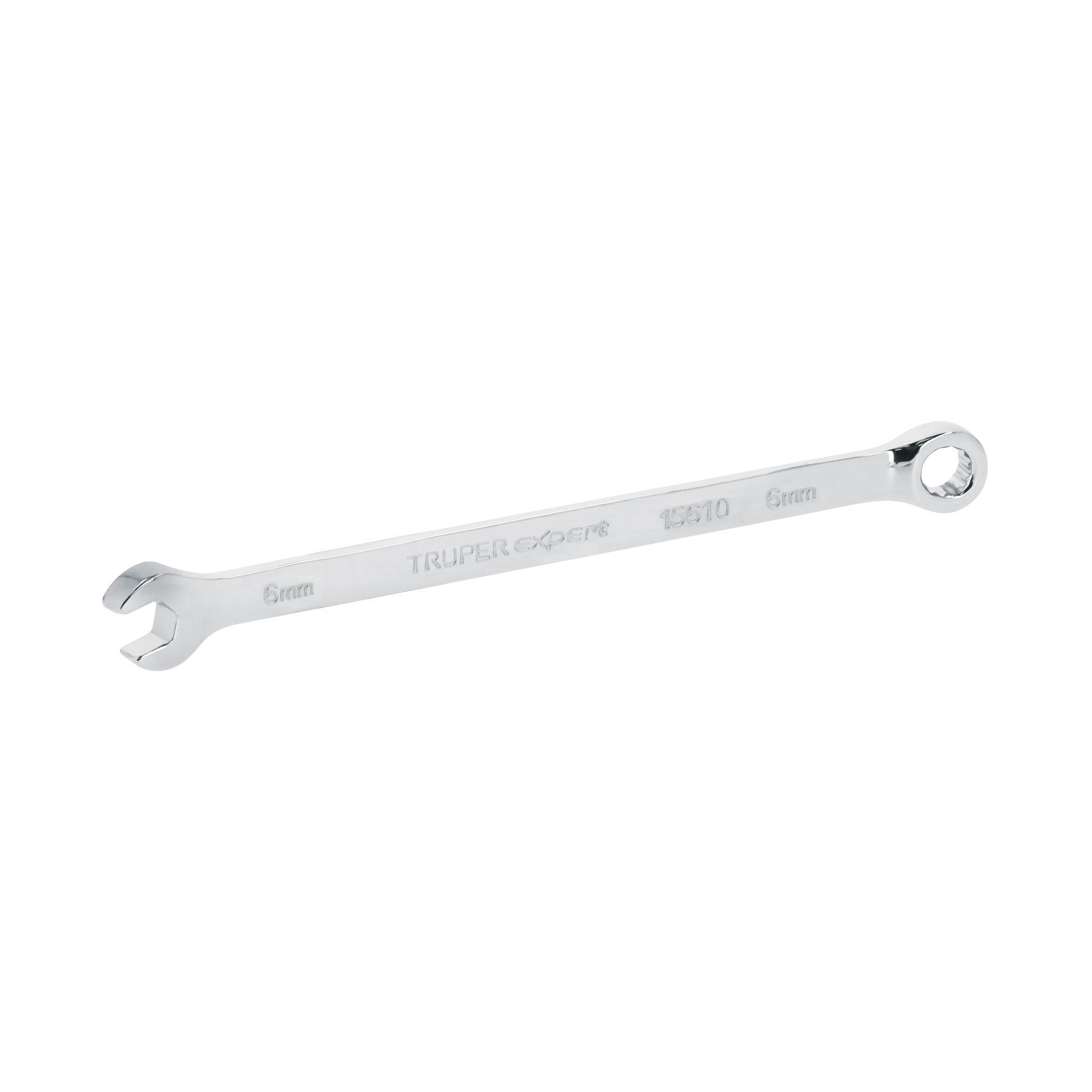LLAVE COMBINADA EXTRALARGA 6 MM X 125 MM DE LARGO, EXPERT
