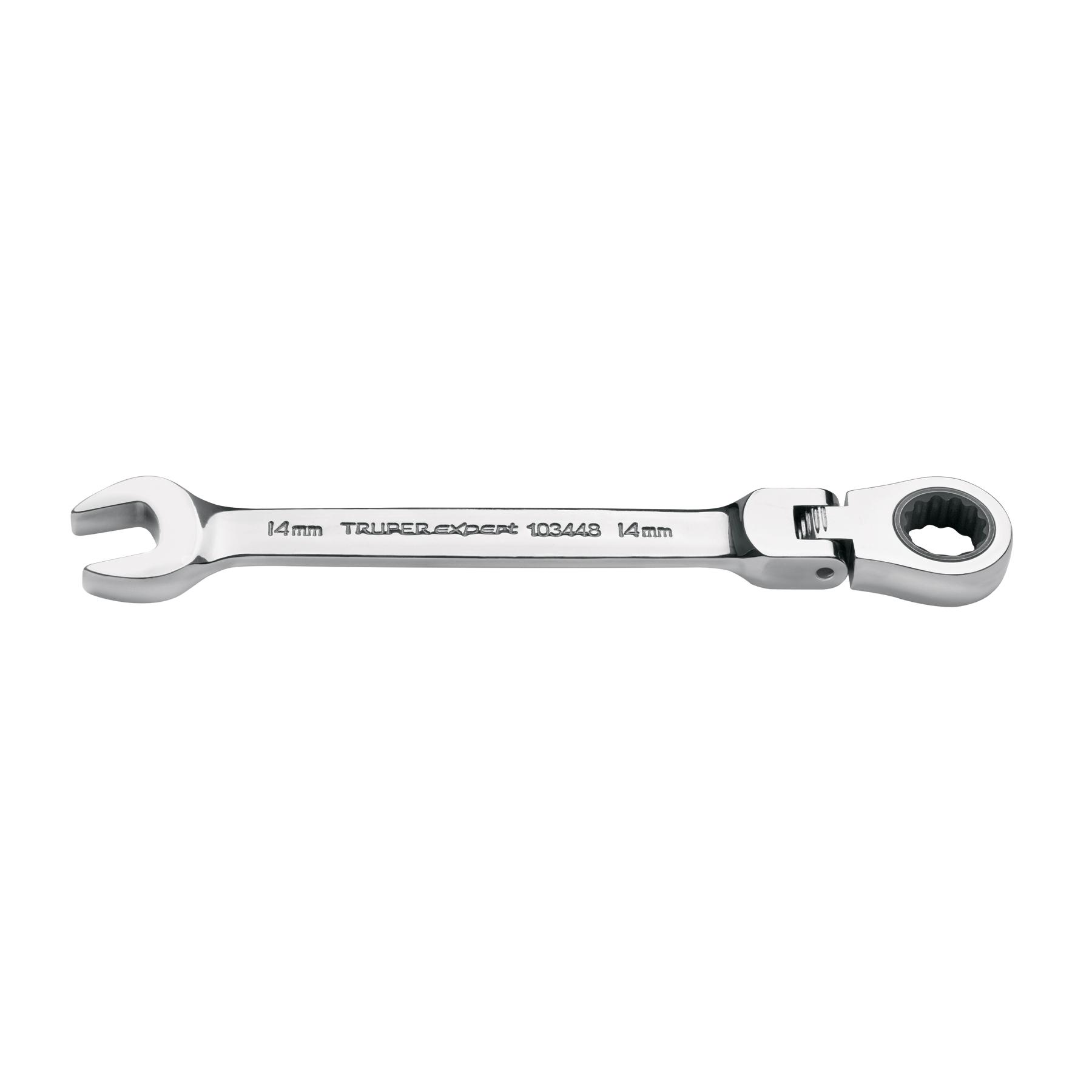 LLAVE COMBINADA CON MATRACA 14 MM FLEXIBLE, EXPERT