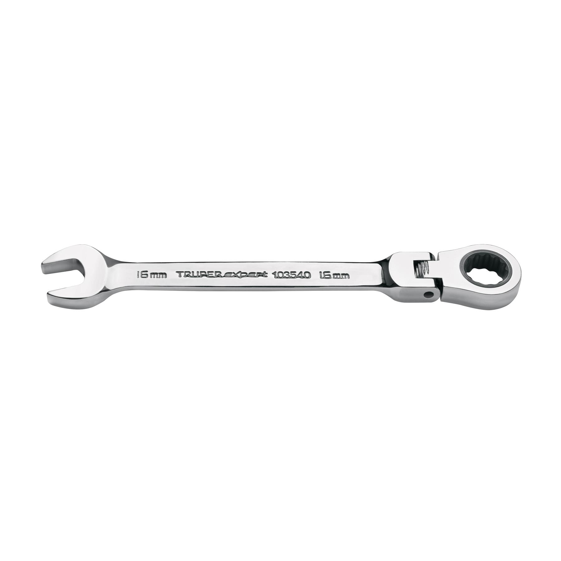 LLAVE COMBINADA CON MATRACA 16 MM FLEXIBLE, EXPERT