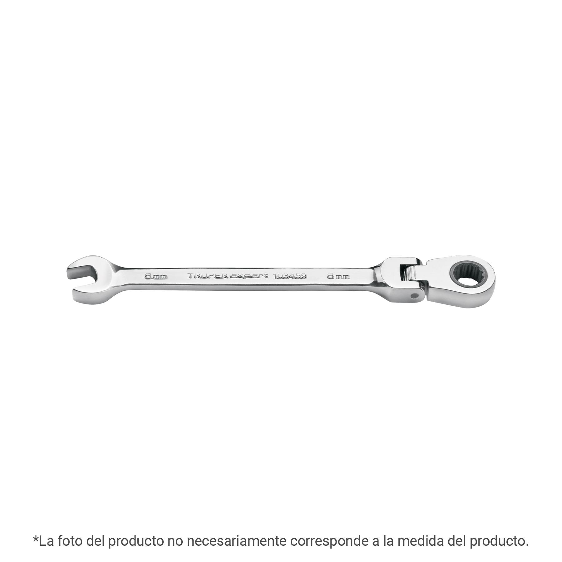 LLAVE COMBINADA CON MATRACA 19 MM FLEXIBLE, EXPERT