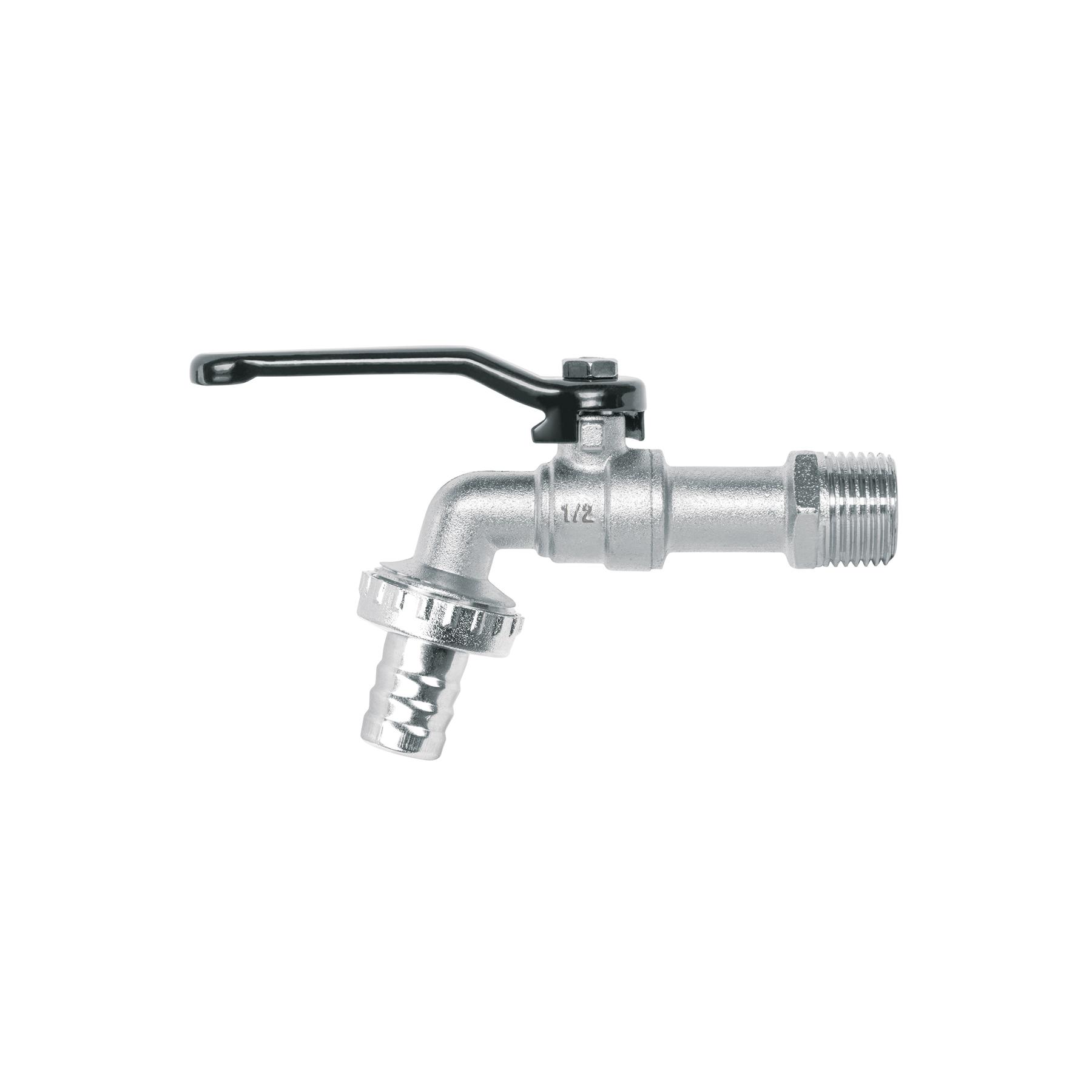 "LLAVE DE ESFERA, 1/2"" DE ZINC, PRETUL"