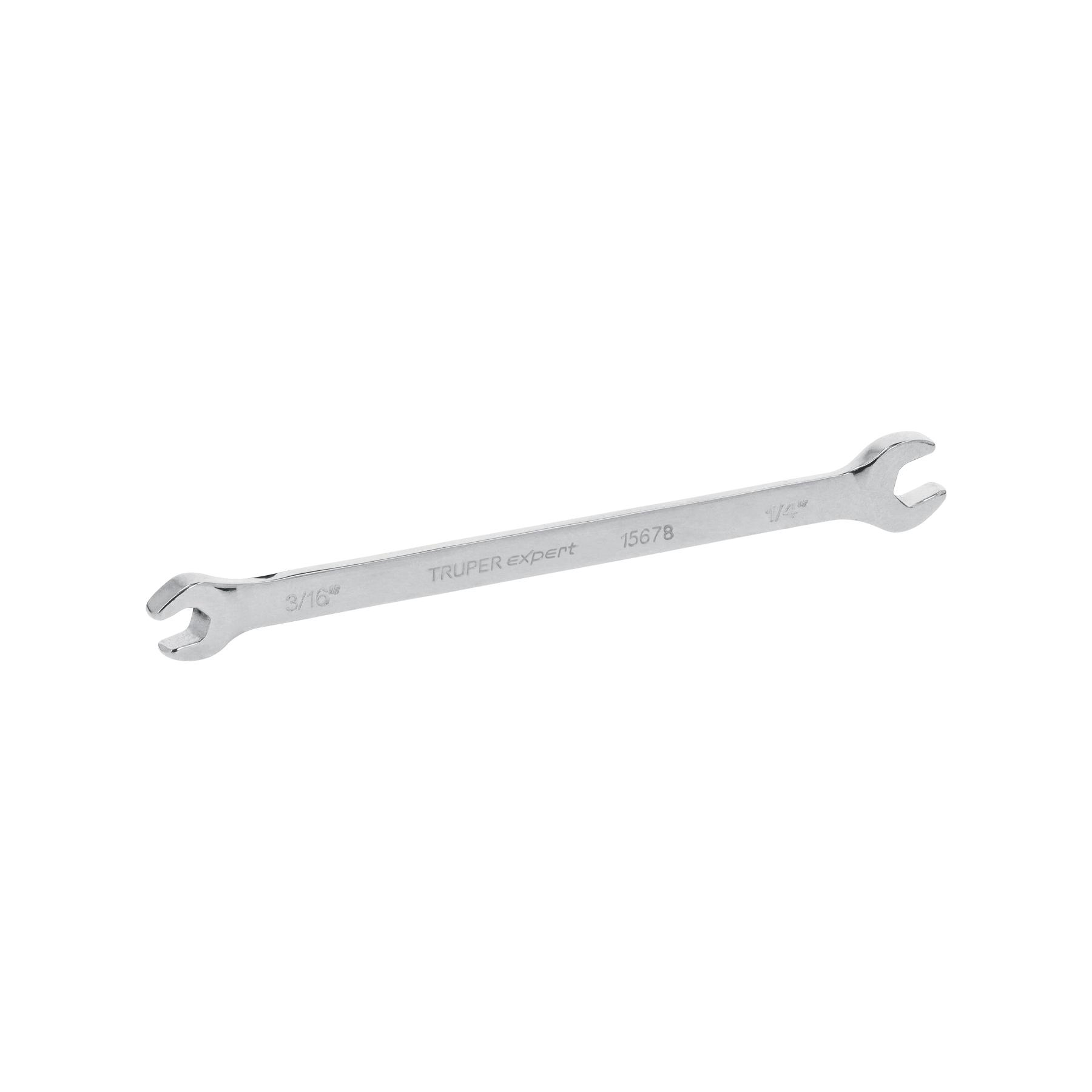"LLAVE ESPAÑOLA, 3/16 X 1/4"" X 126 MM DE LARGO, TRUPER EXPERT"