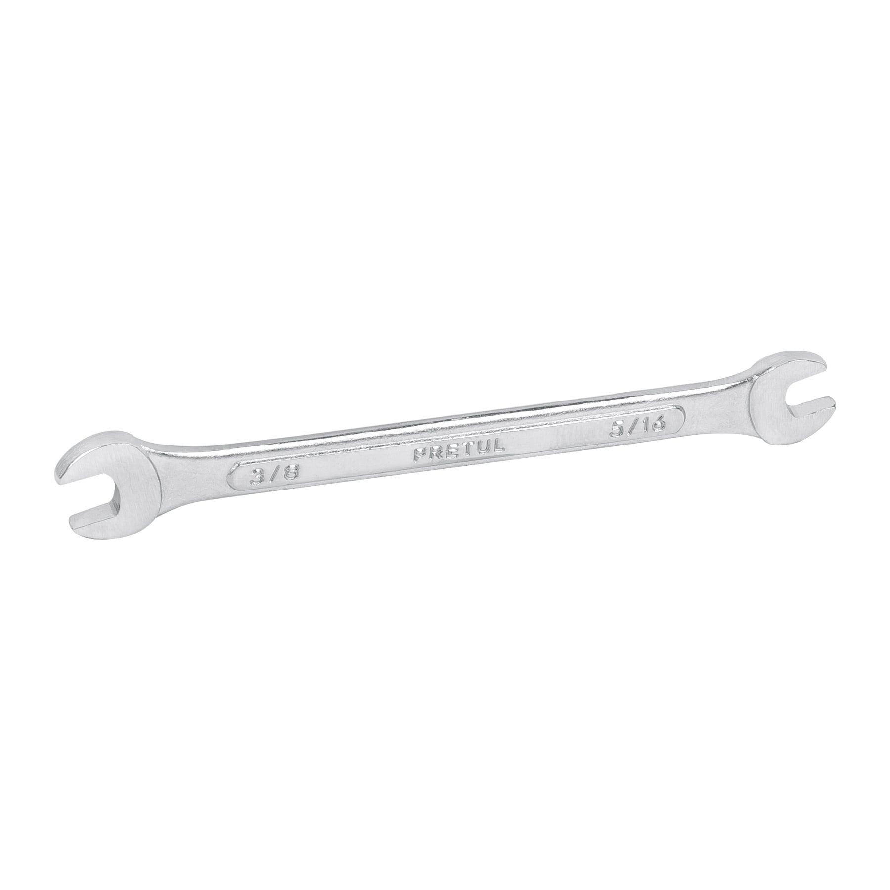 "LLAVE ESPAÑOLA, 5/16 X 3/8"" X 140 MM DE LARGO, PRETUL"