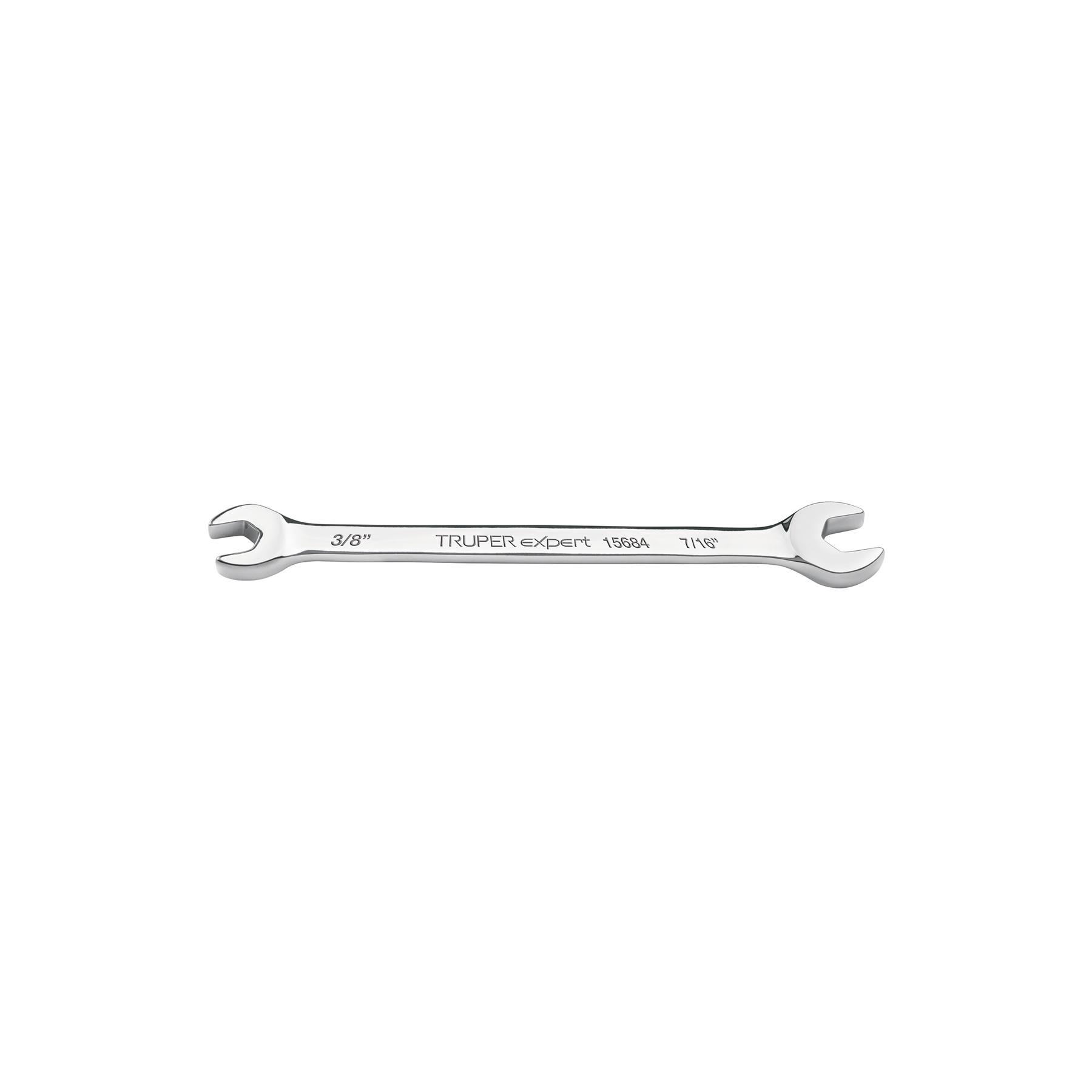 "LLAVE ESPAÑOLA, 3/8 X 7/16"" X 162 MM DE LARGO, TRUPER EXPERT"