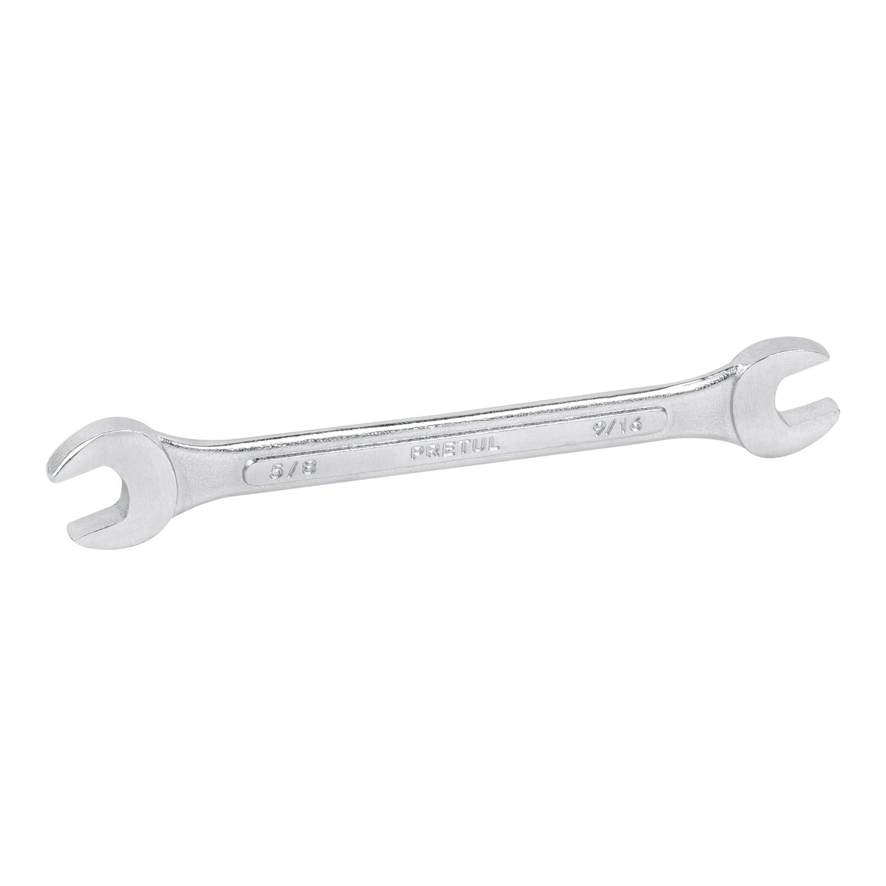 "LLAVE ESPAÑOLA, 9/16 X 5/8"" X 185 MM DE LARGO, PRETUL"