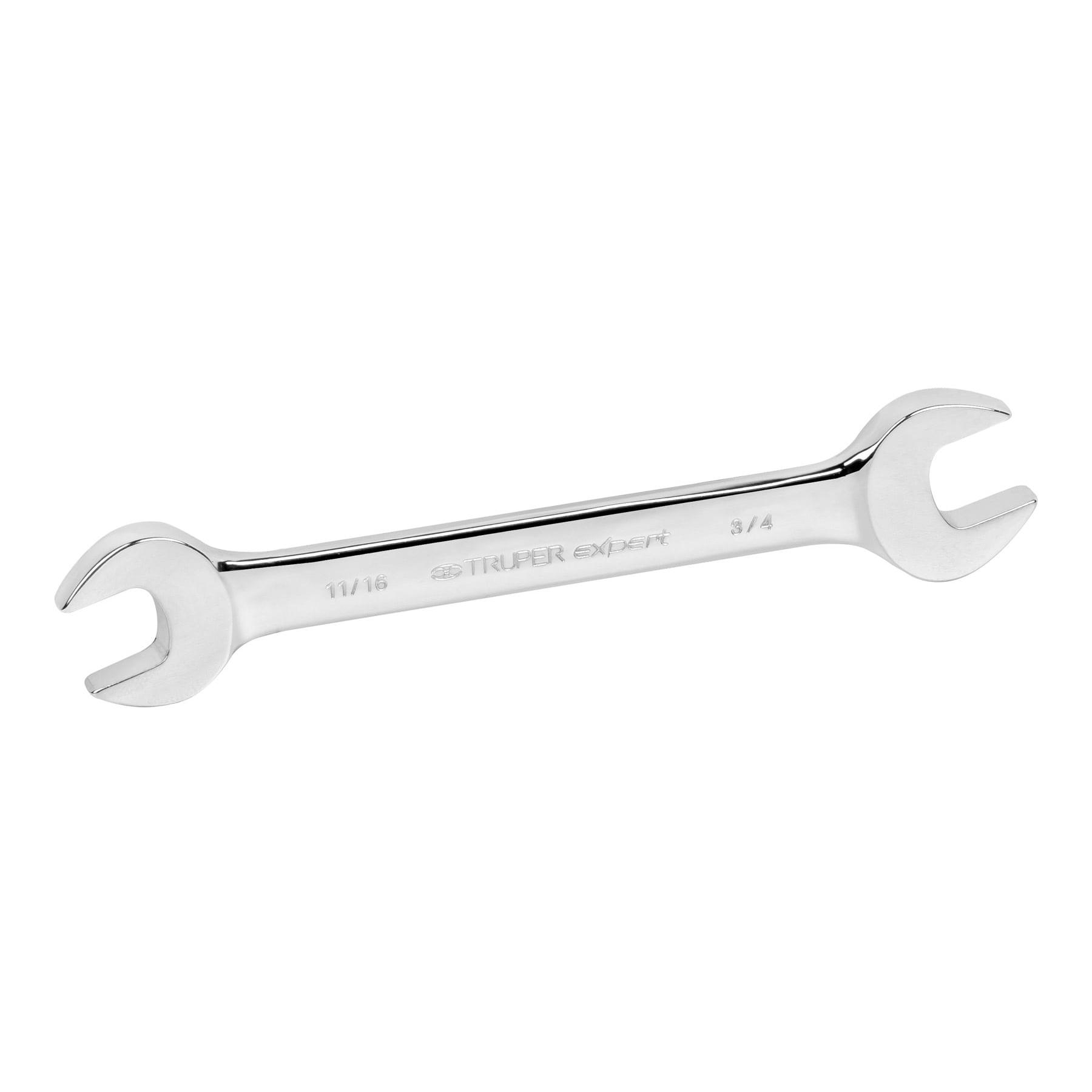 "LLAVE ESPAÑOLA, 11/16 X 3/4"" X 220 MM DE LARGO, EXPERT"