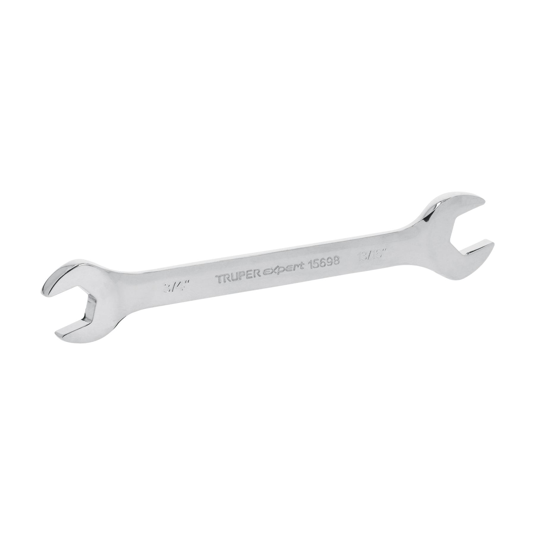"LLAVE ESPAÑOLA, 3/4 X 13/16"" X 242 MM DE LARGO, EXPERT"