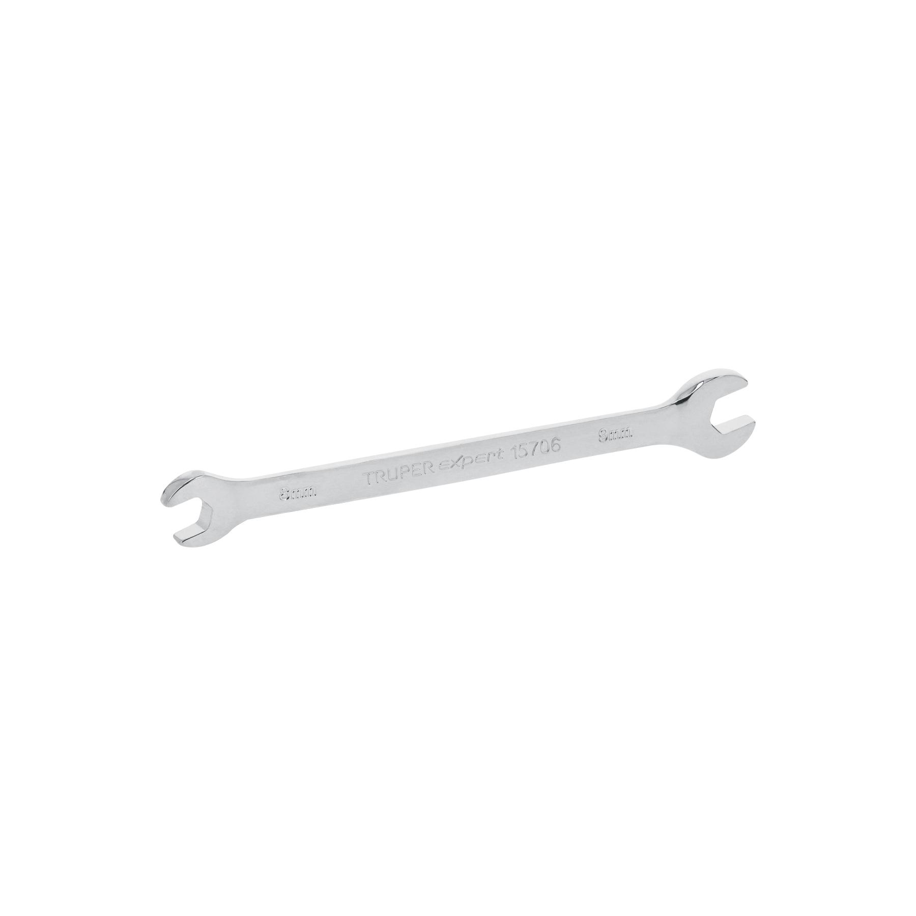 LLAVE ESPAÑOLA 8 X 9 MM X 145 MM DE LARGO, TRUPER EXPERT