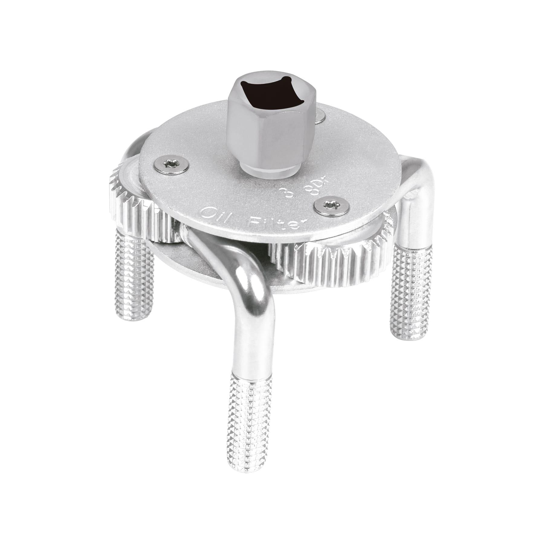 "LLAVE DE 3 PUNTOS 3"" A 4-1/2"" PARA FILTRO DE ACEITE, TRUPER"