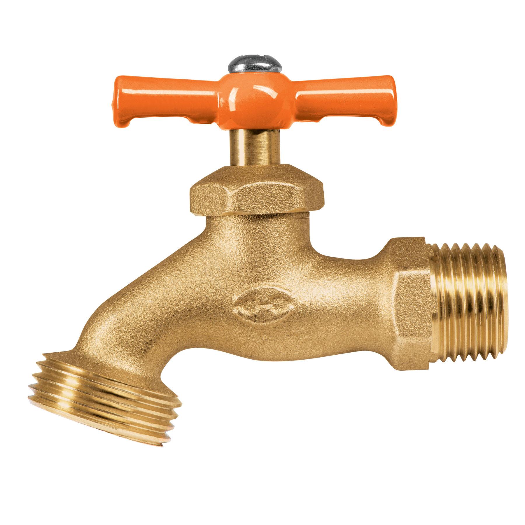 "LLAVE P/MANGUERA, DE LATÓN, 140G, 1/2"", GRANEL, TRUPER"