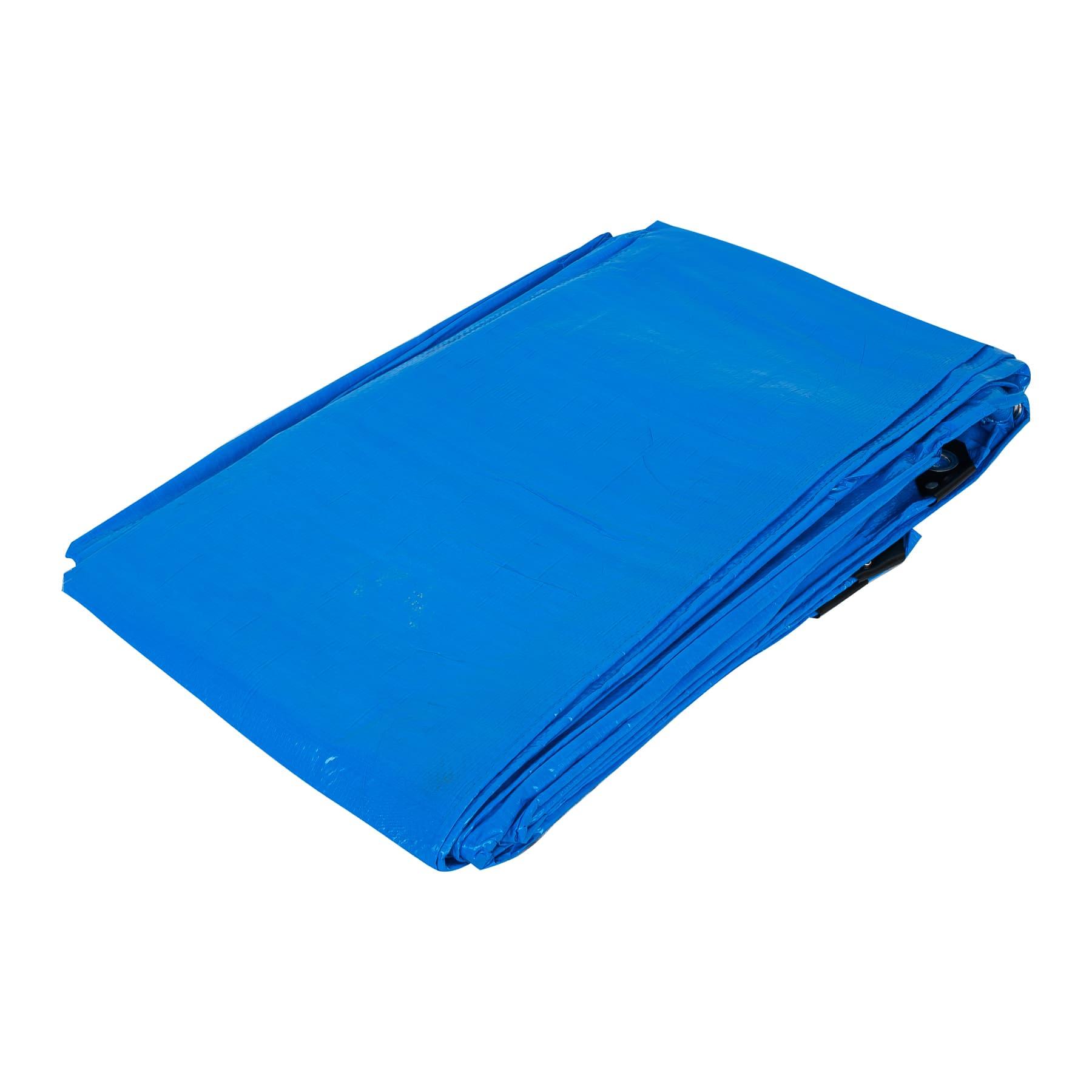 LONA DE POLIETILENO 4 X 4 M, AZUL, 110 G/M2, PRETUL