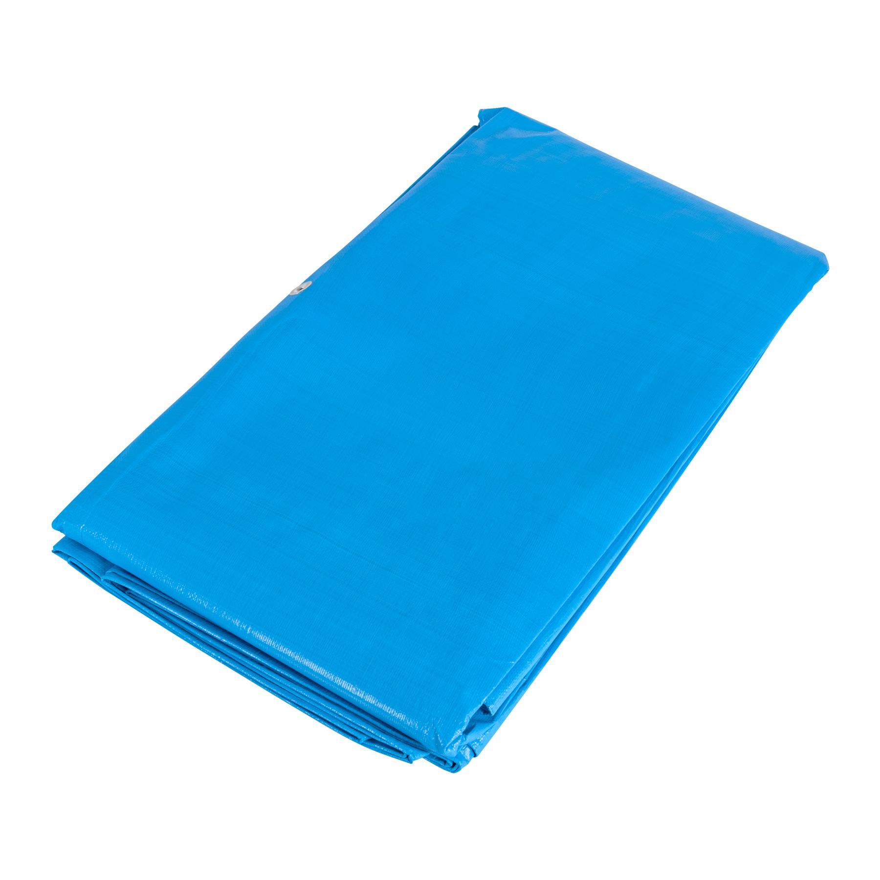 LONA DE POLIETILENO REFORZADA 4 X 5 M, AZUL, 180G/M2, TRUPER