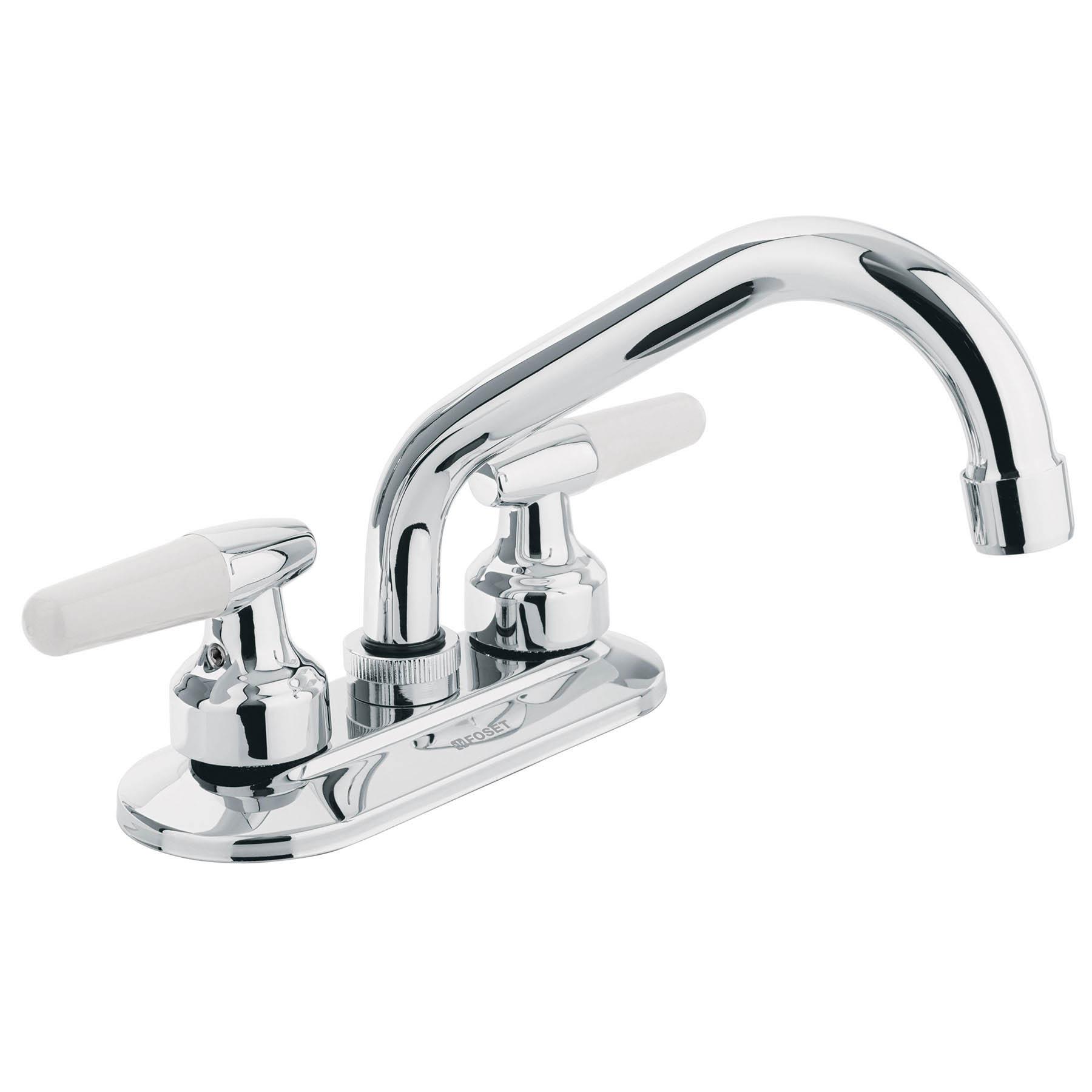 "MEZCLADORA 4"" PARA LAVABO, CUELLO TUBULAR, MANERALES CONO"