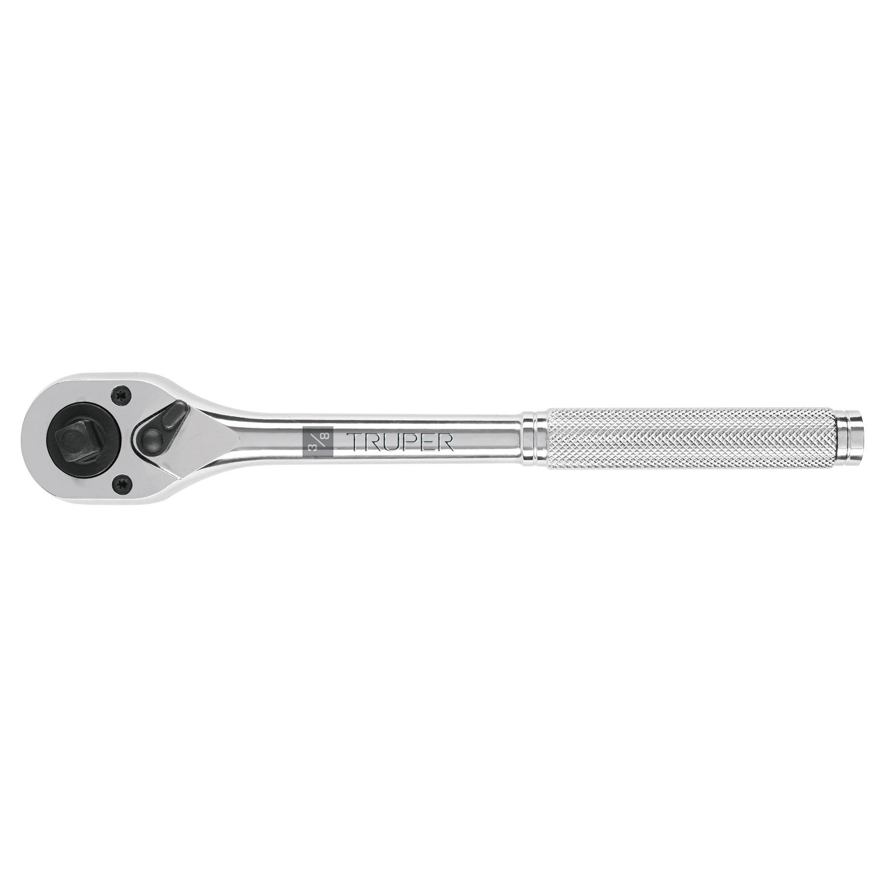 "MATRACA DOBLE CUADROS 3/8""Y 1/2"", TRUPER"
